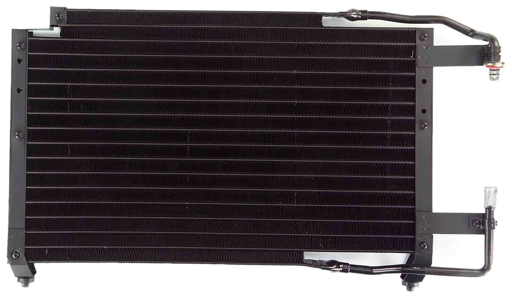 Agility Autoparts CONDENSER top view frsport 7014285