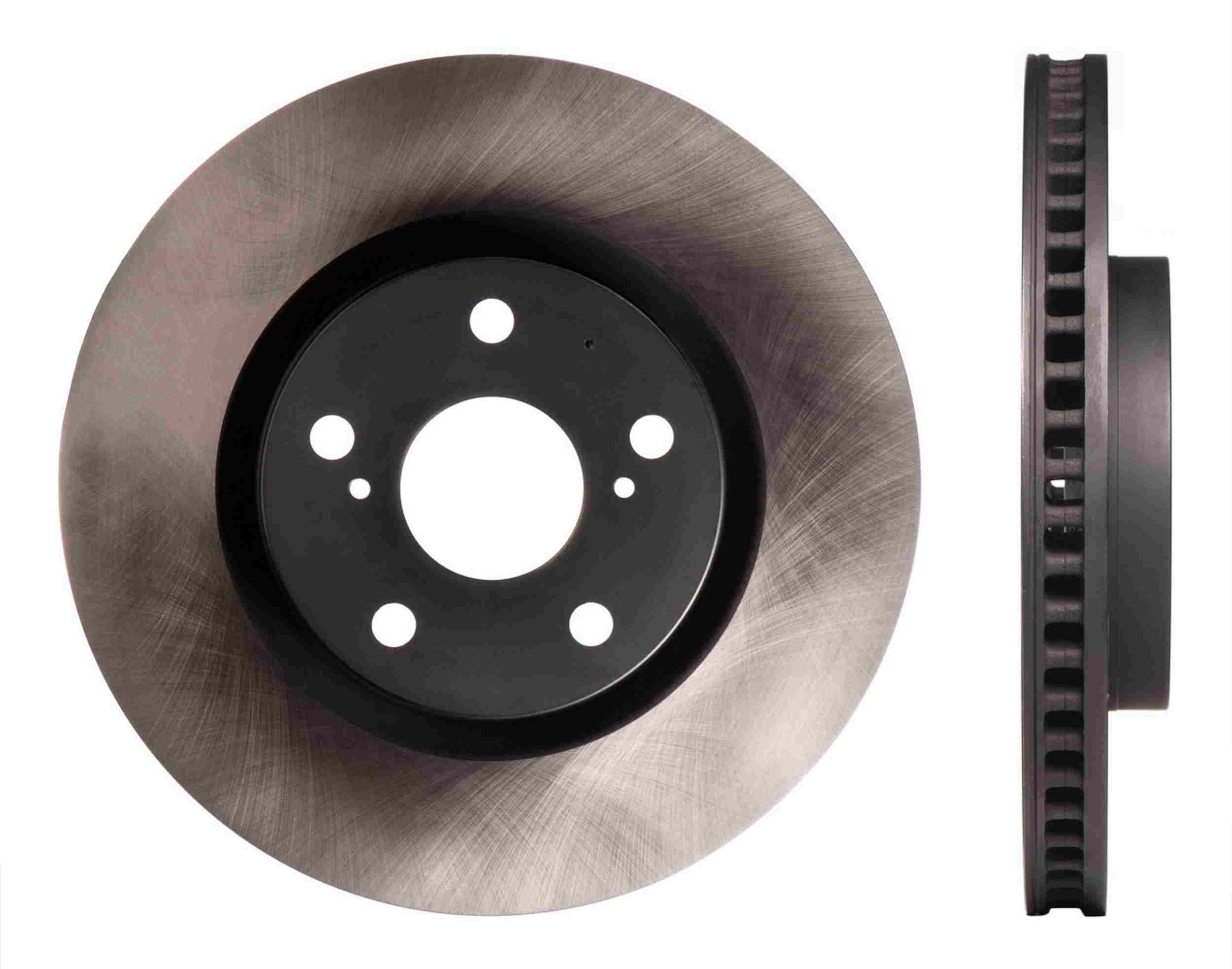 Advics Front Brake Rotor 2012-2009: Toyota Rav4 L4/V6 2.5/3.5L