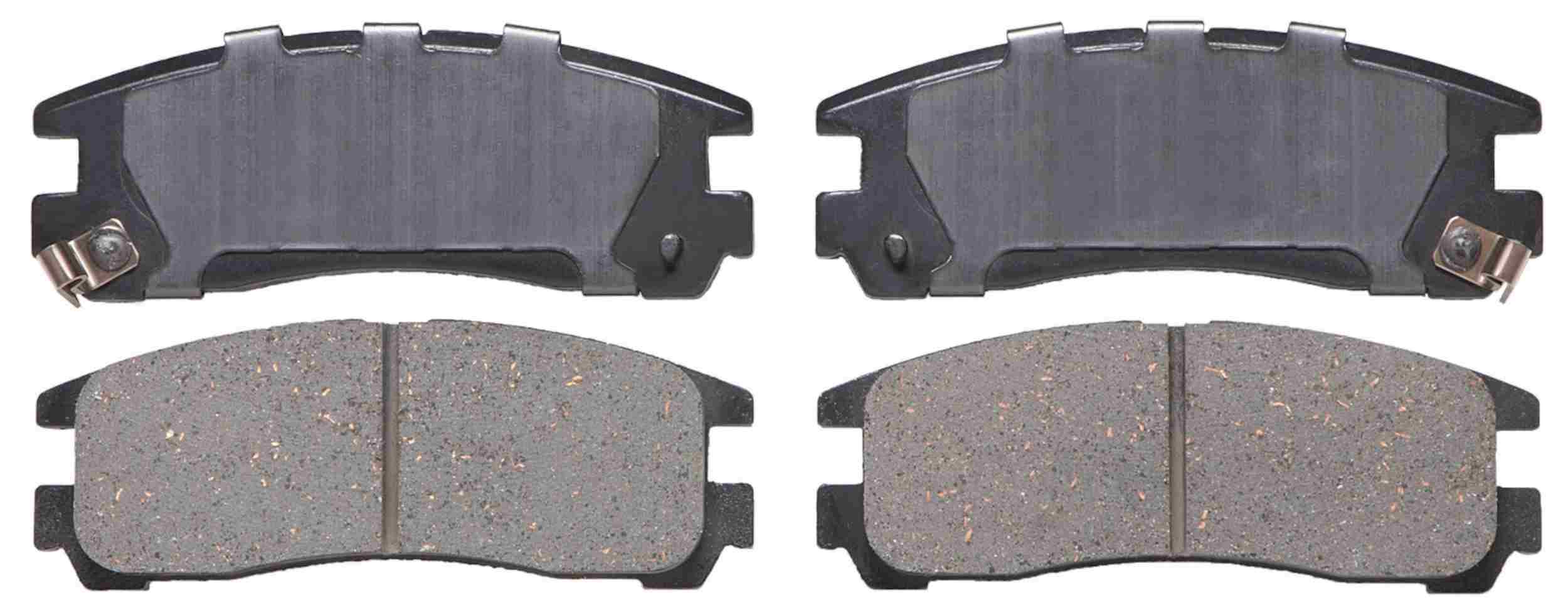 Advics Rear Brake Pad Kit Chrysler Sebring (2005-1995)