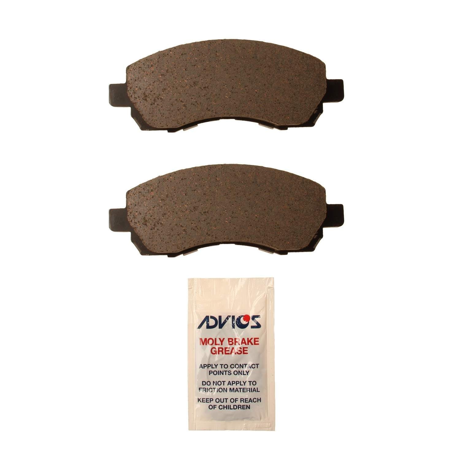 Advics Front Brake Pad Kit Subaru Impreza 2001-1997, Subaru Legacy 2000-1997