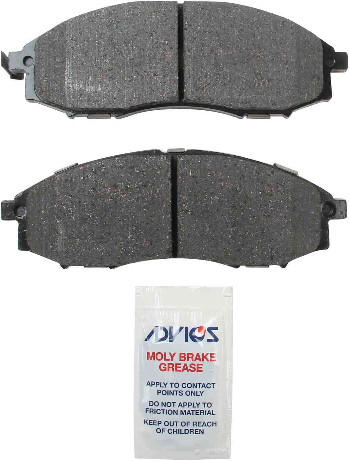Advics Front Brake Pad Kit Nissan Frontier 2004-2003, Nissan Xterra 2004-2000