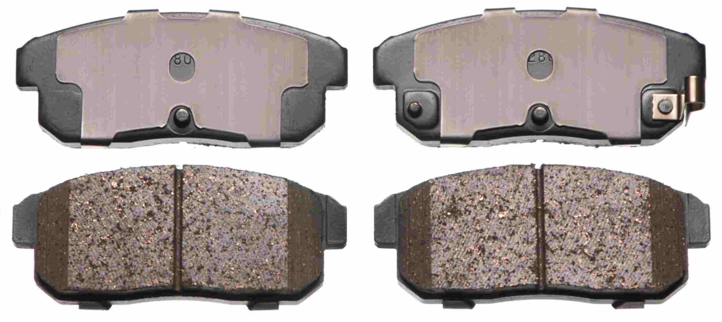 Advics Rear Brake Pad Kit Mazda RX-8 (2011-2004)