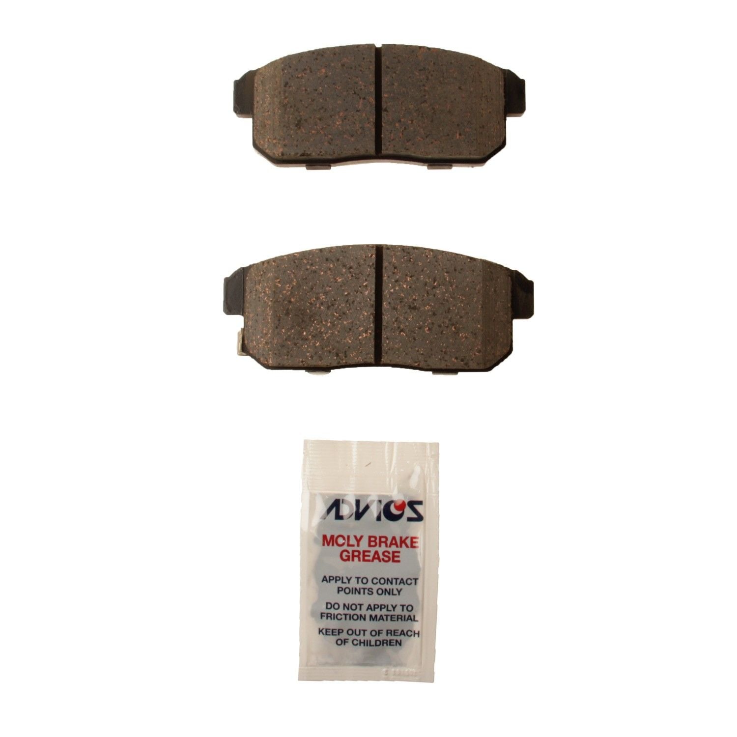 Advics Rear Brake Pad Kit Mazda RX-8 (2011-2004)