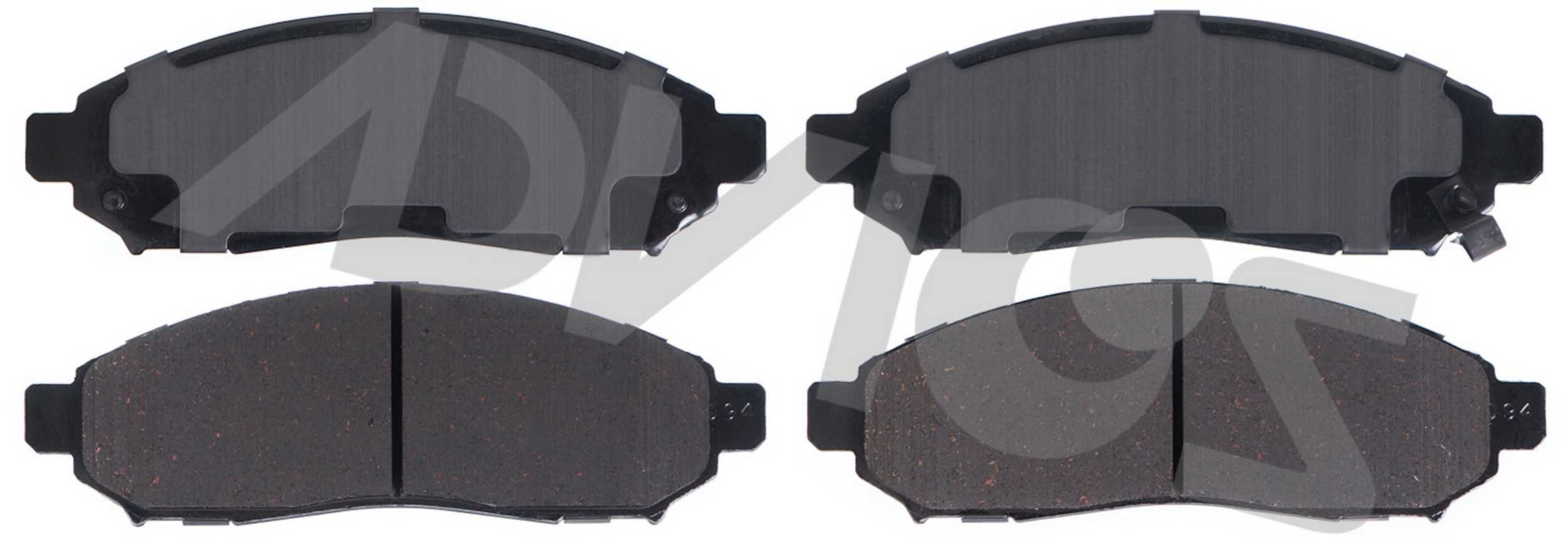 Advics Front Brake Pad Kit Nissan Frontier 05-15, Nissan Pathfinder 02-12