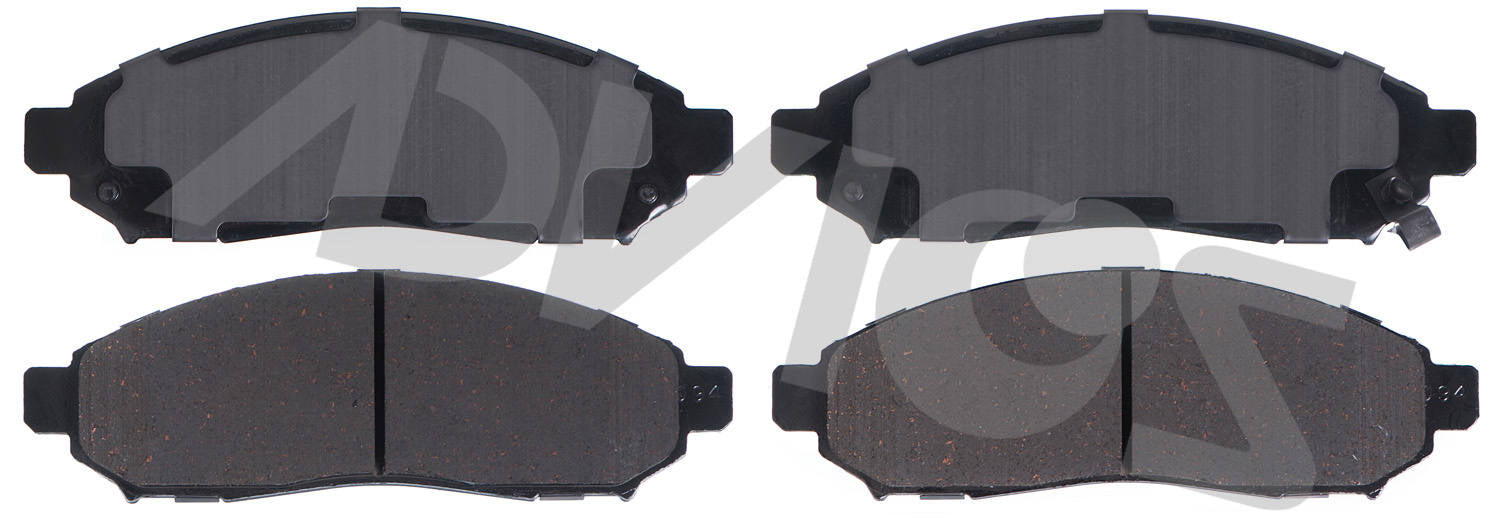 Advics Front Brake Pad Kit Nissan Frontier 05-15, Nissan Pathfinder 02-12
