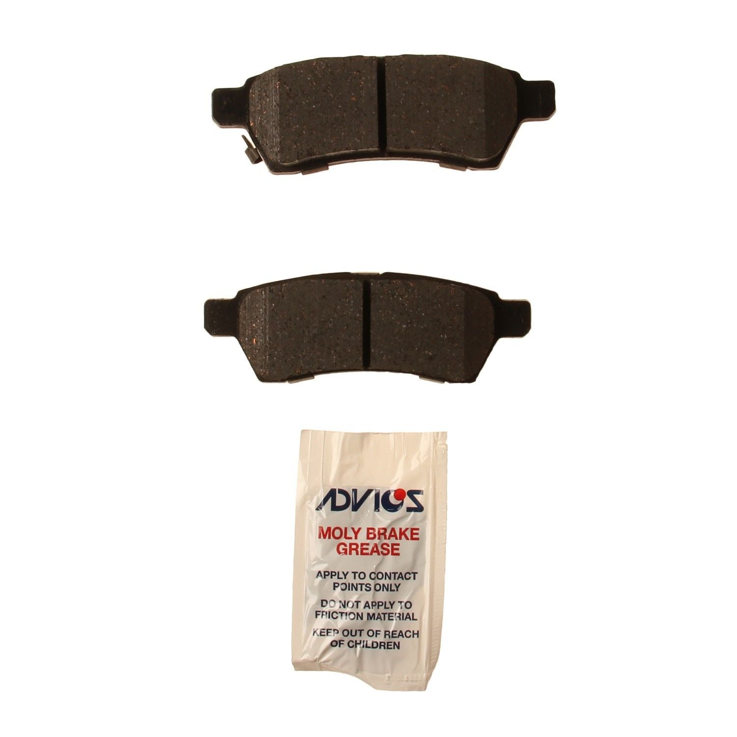 Advics Rear Brake Pad Kit Nissan Frontier (2015-2005), Nissan Xterra (2005)