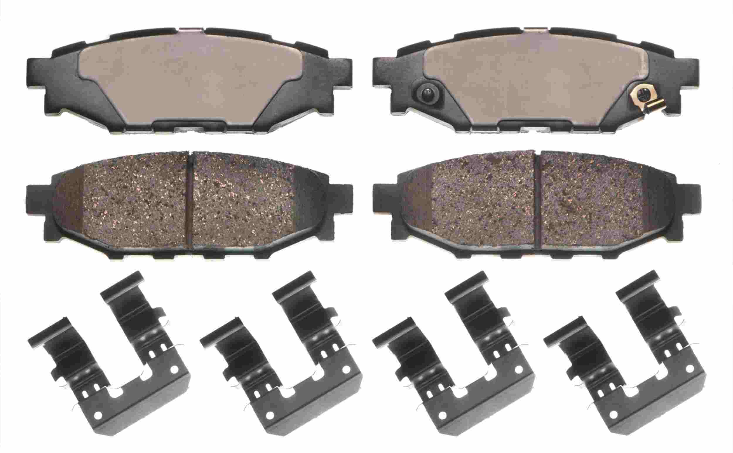 Advics Rear Brake Pad Kit Subaru Forester (2015-2009)