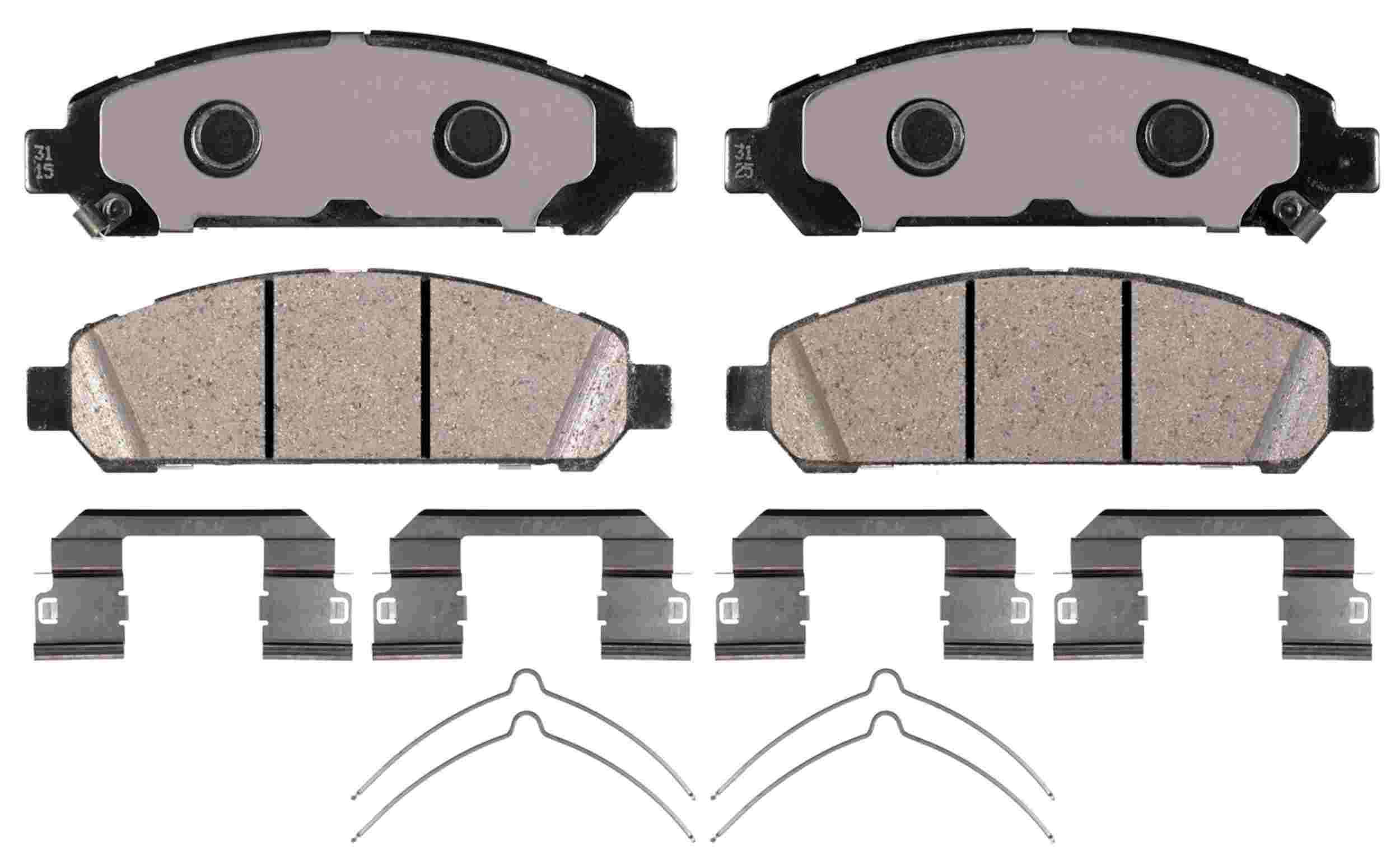 ADVICS Disc Brake Pad Set AD1401