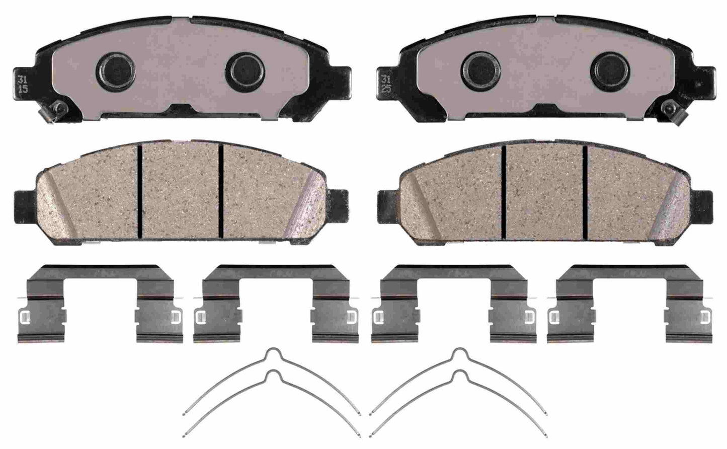ADVICS Disc Brake Pad Set AD1401