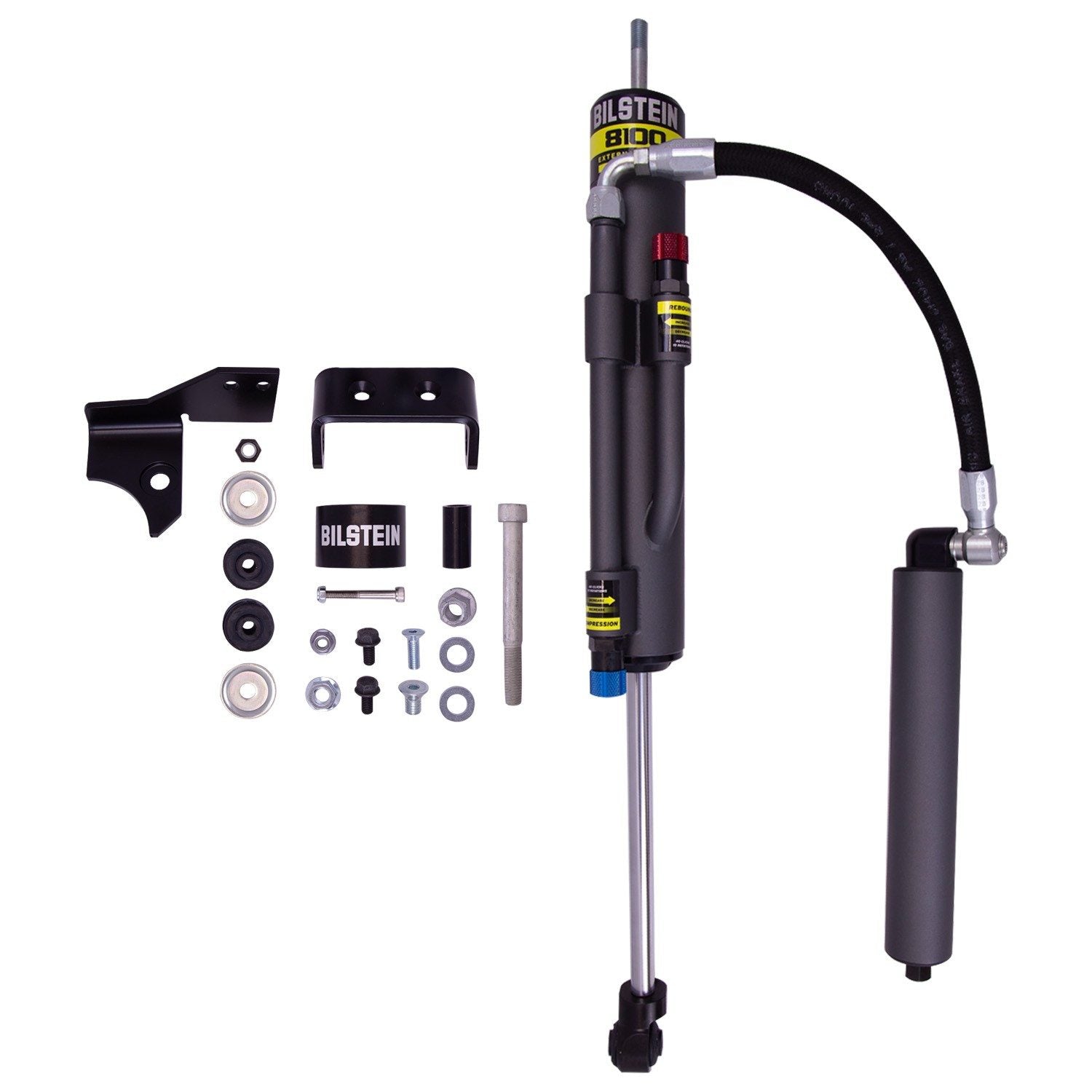 Bilstein 07-17 Jeep Wrangler / 2018 Jeep Wrangler JK B8 8100 (Bypass) Front Shock Absorber 25-291292