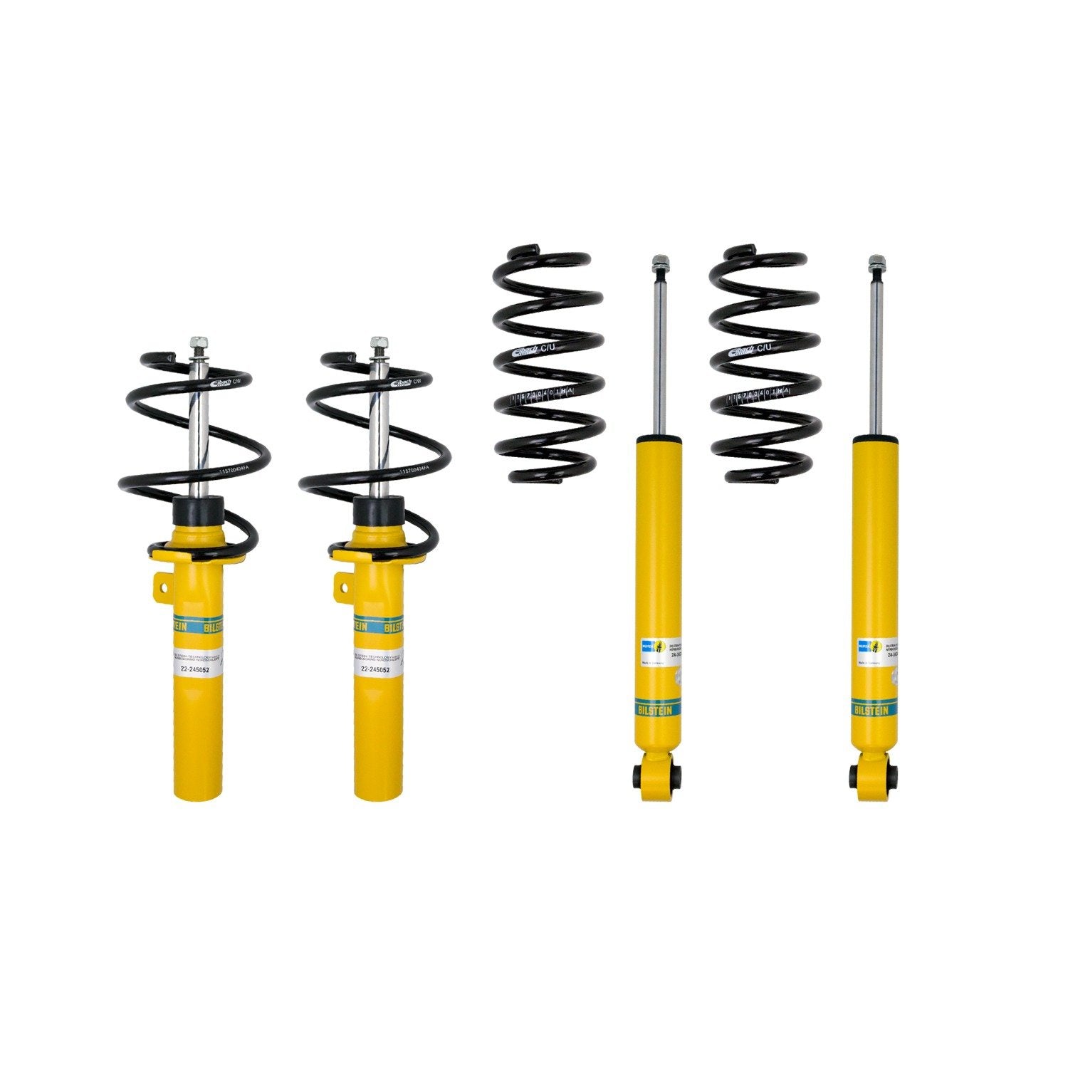 Bilstein B12 15-17 Mini Cooper John Cooper Works 2.0L Front and Rear Front and Rear Suspension Kit 46-265029