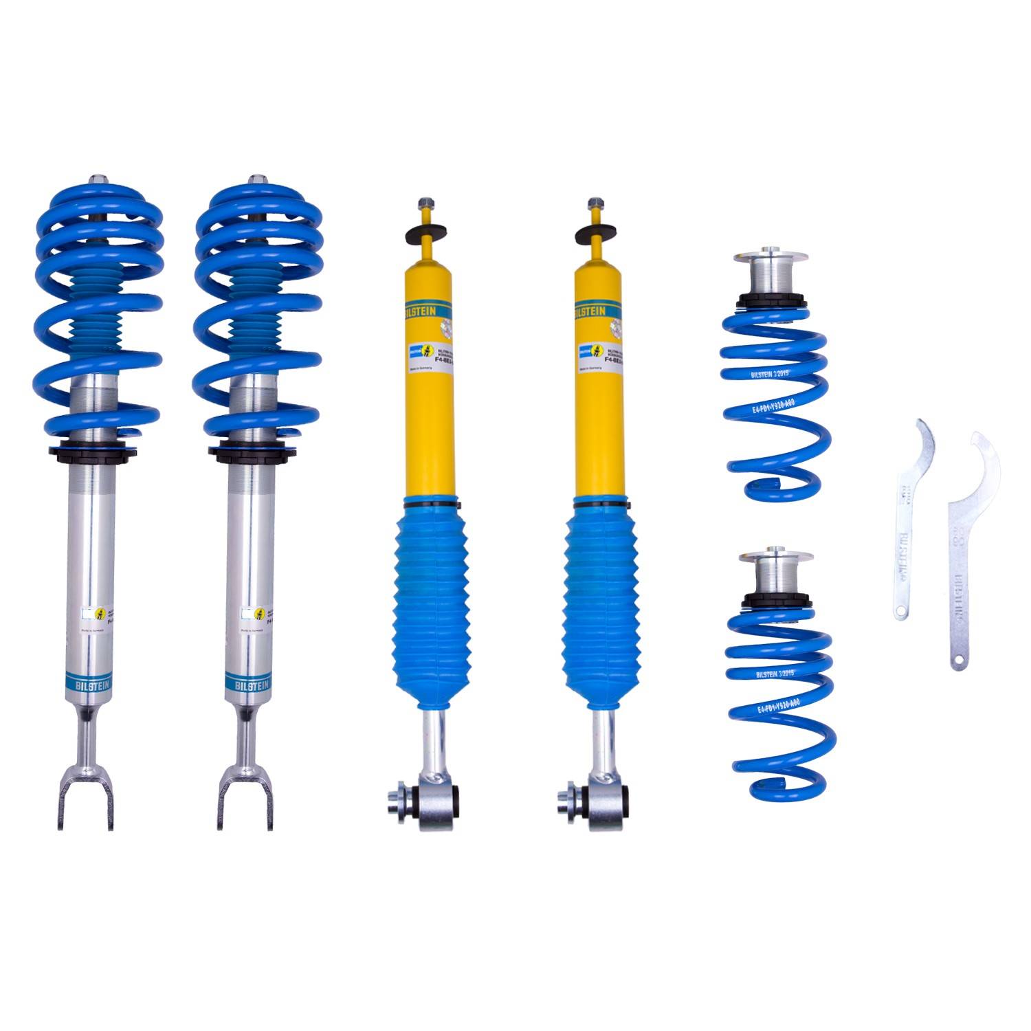 Bilstein B14 2006 Audi A6 Base Front and Rear Suspension Kit 47-116573