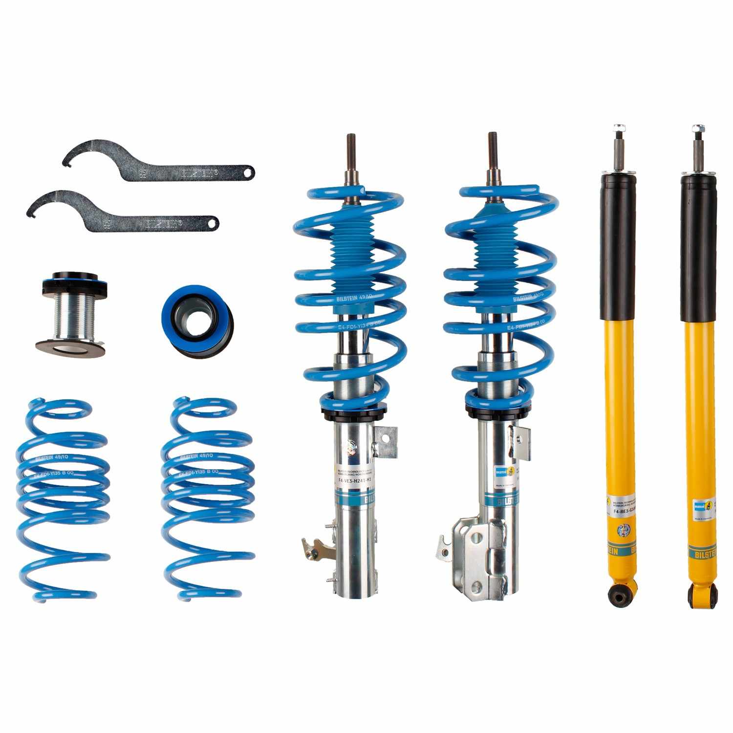 Bilstein 09-13 Honda / 15-19 B14 (PSS) Front and Rear Performance Suspension System 47-172401