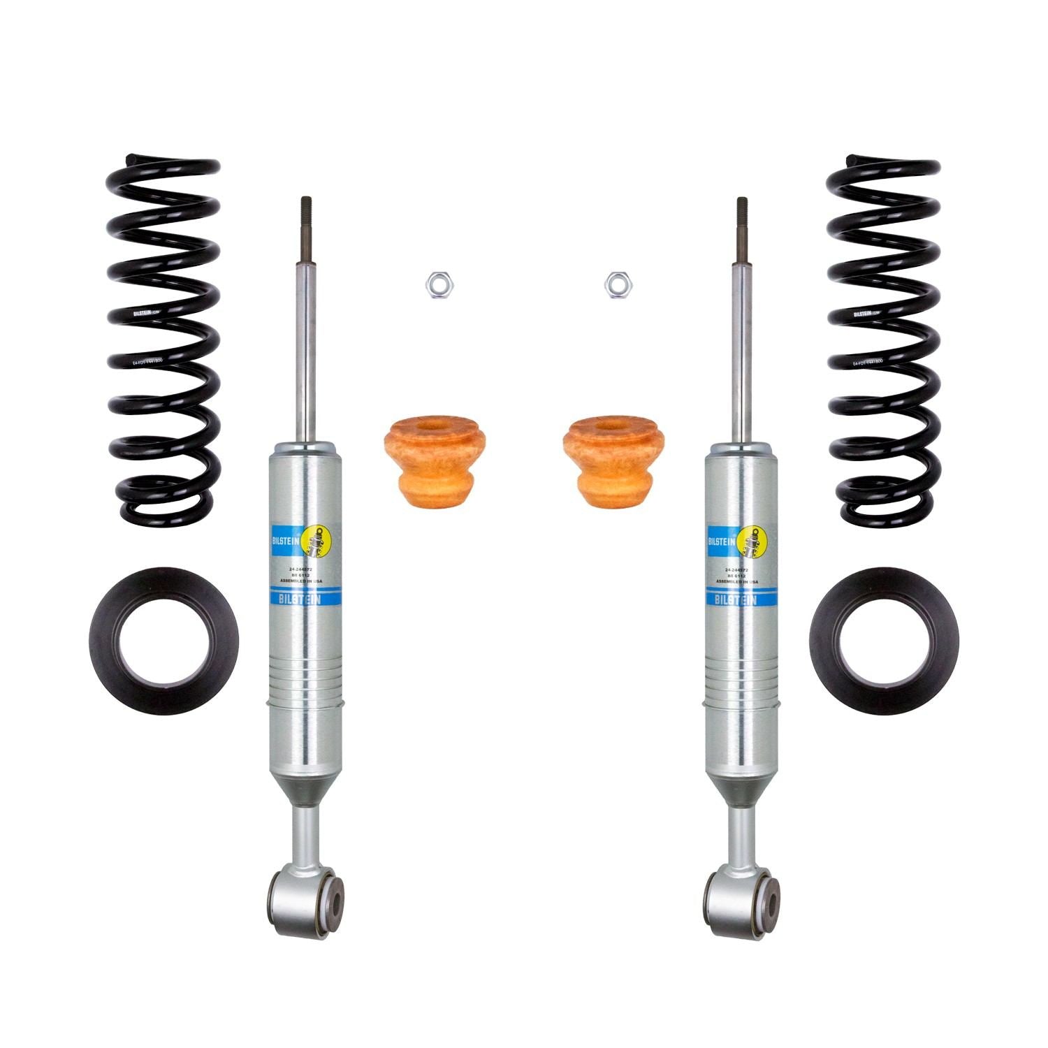 Bilstein B8 6112 Series 04-08 Ford F-150 (4WD Only) 60mm Monotube Front Suspion Kit 47-244566