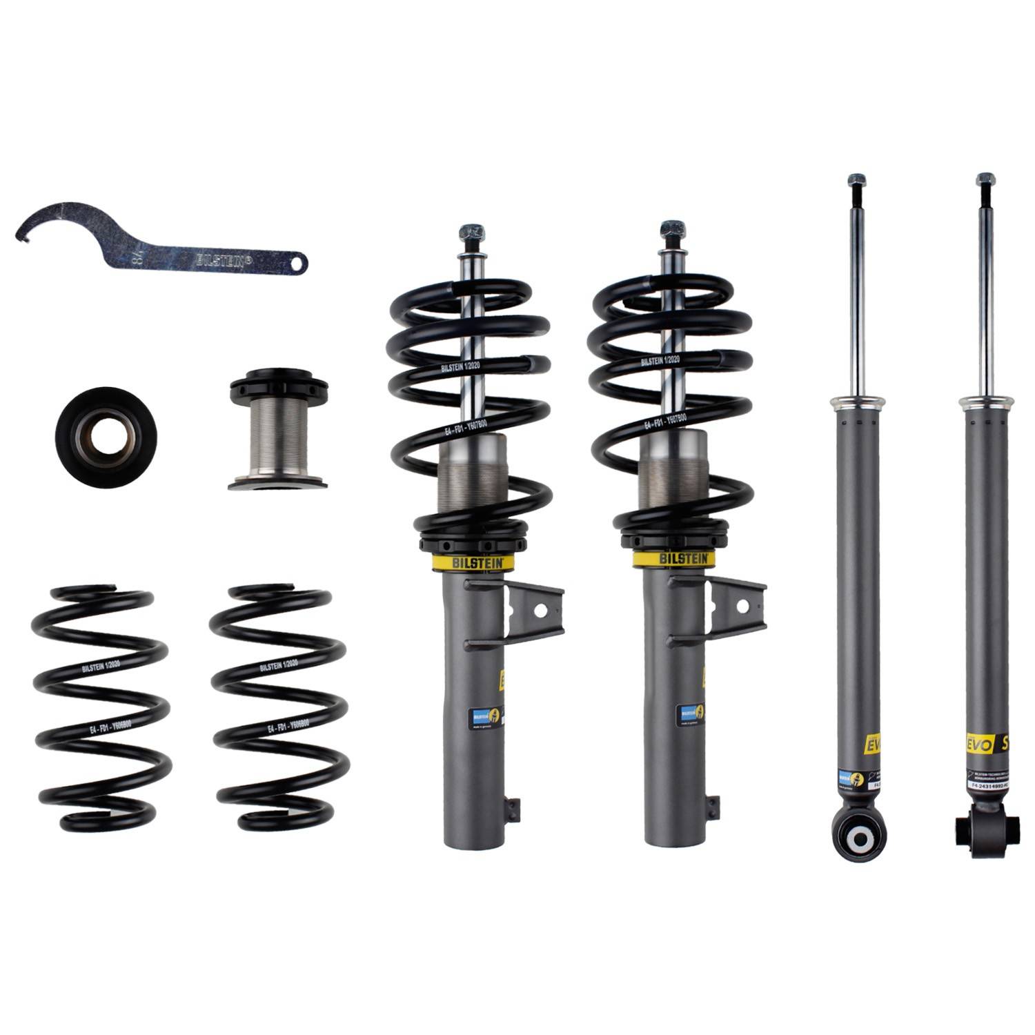 Bilstein EVO S Series Coilovers 15-19 A3 Quattro 47-309067