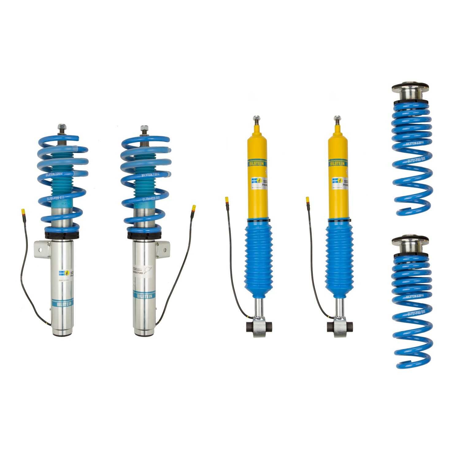 Bilstein B16 (Ride Control) 13-15 BMW 228xDrive / 328xi / 435xi Front & Rear Perf Susp System 49-207323