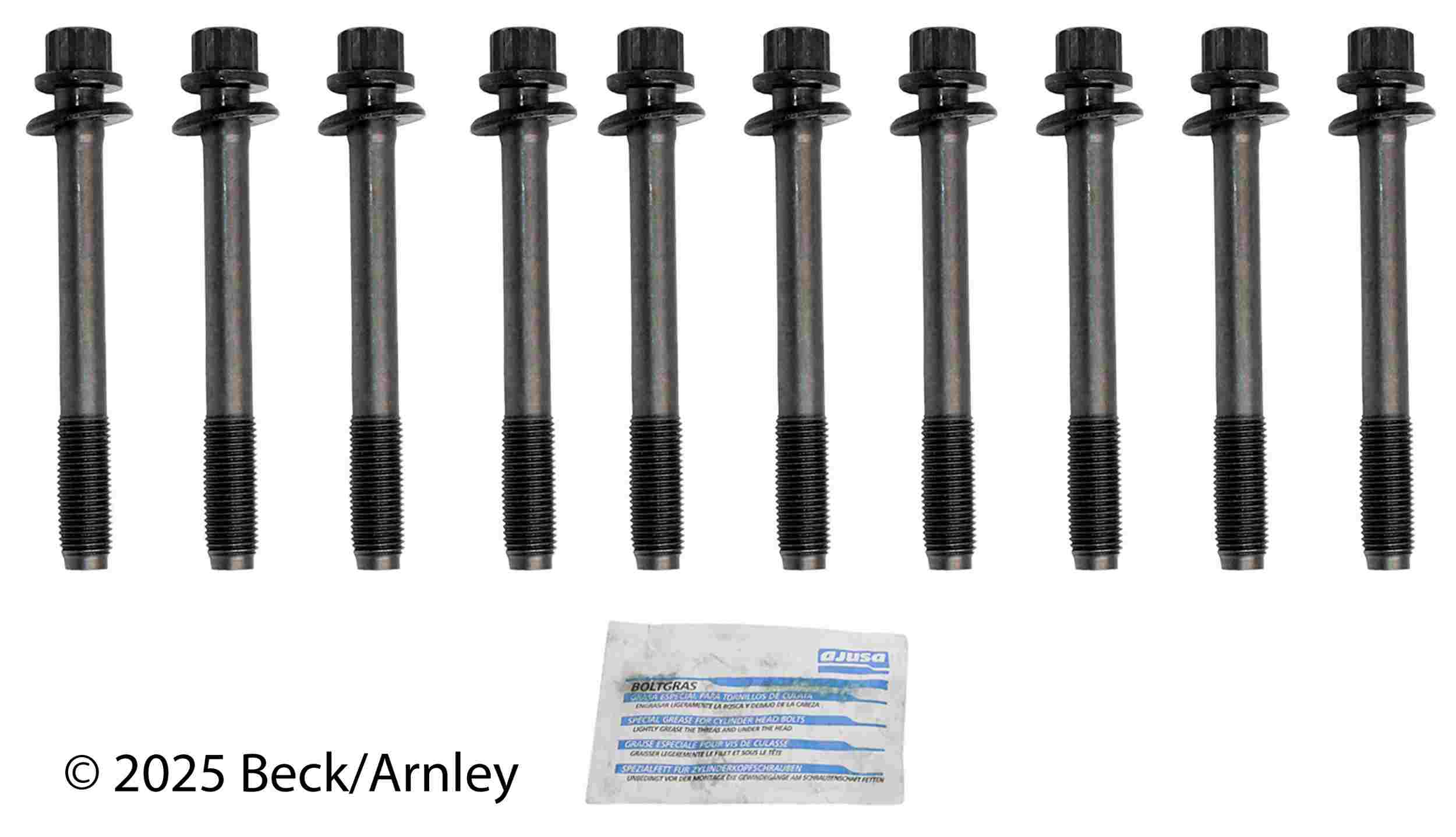 Beck/Arnley Engine Cylinder Head Bolt Set 016-1049