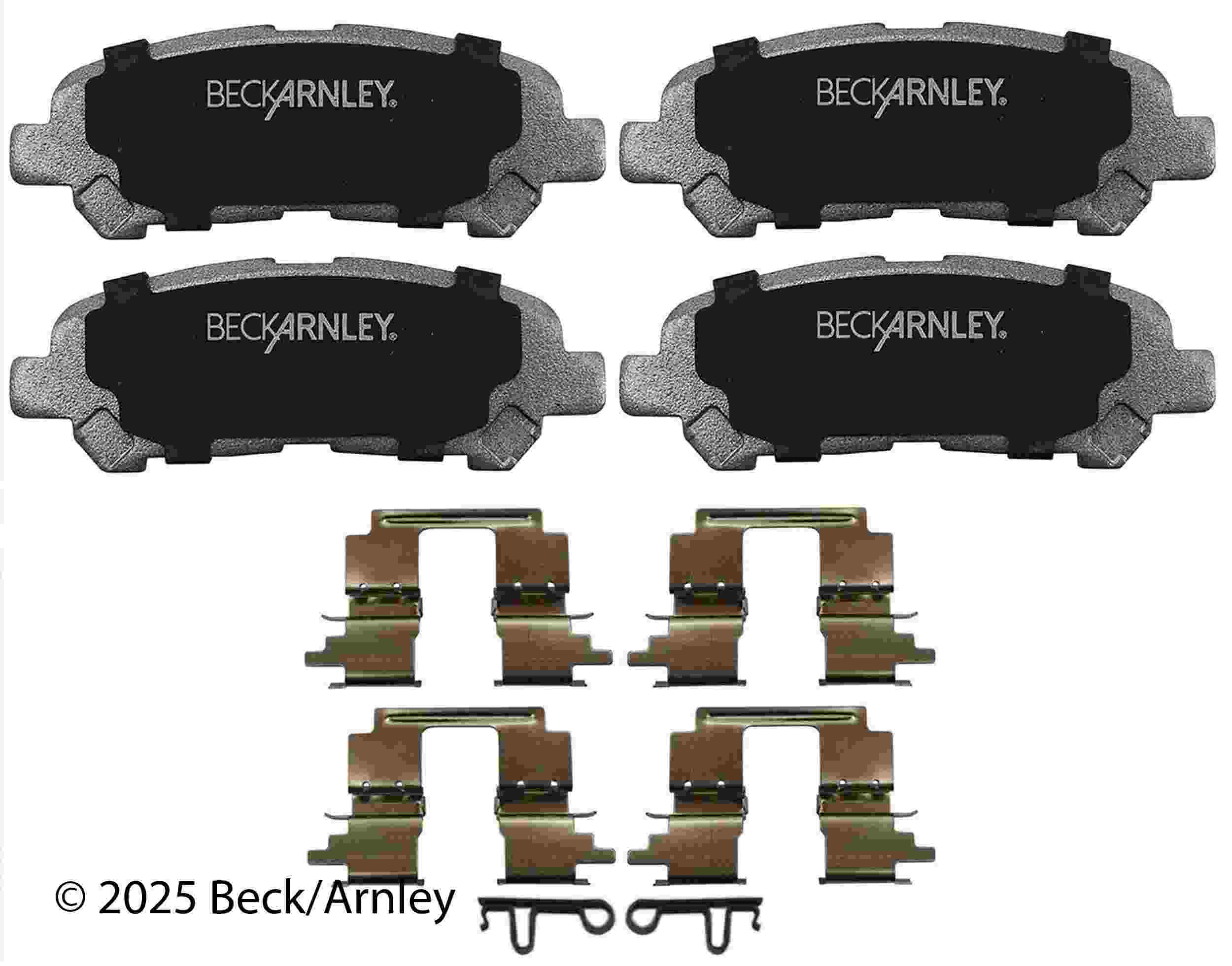 Beck/Arnley Disc Brake Pad Set 085-6885