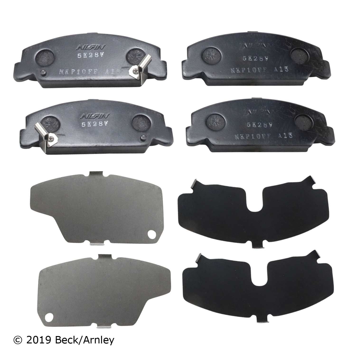 Beck/Arnley Disc Brake Pad Set 089-1252