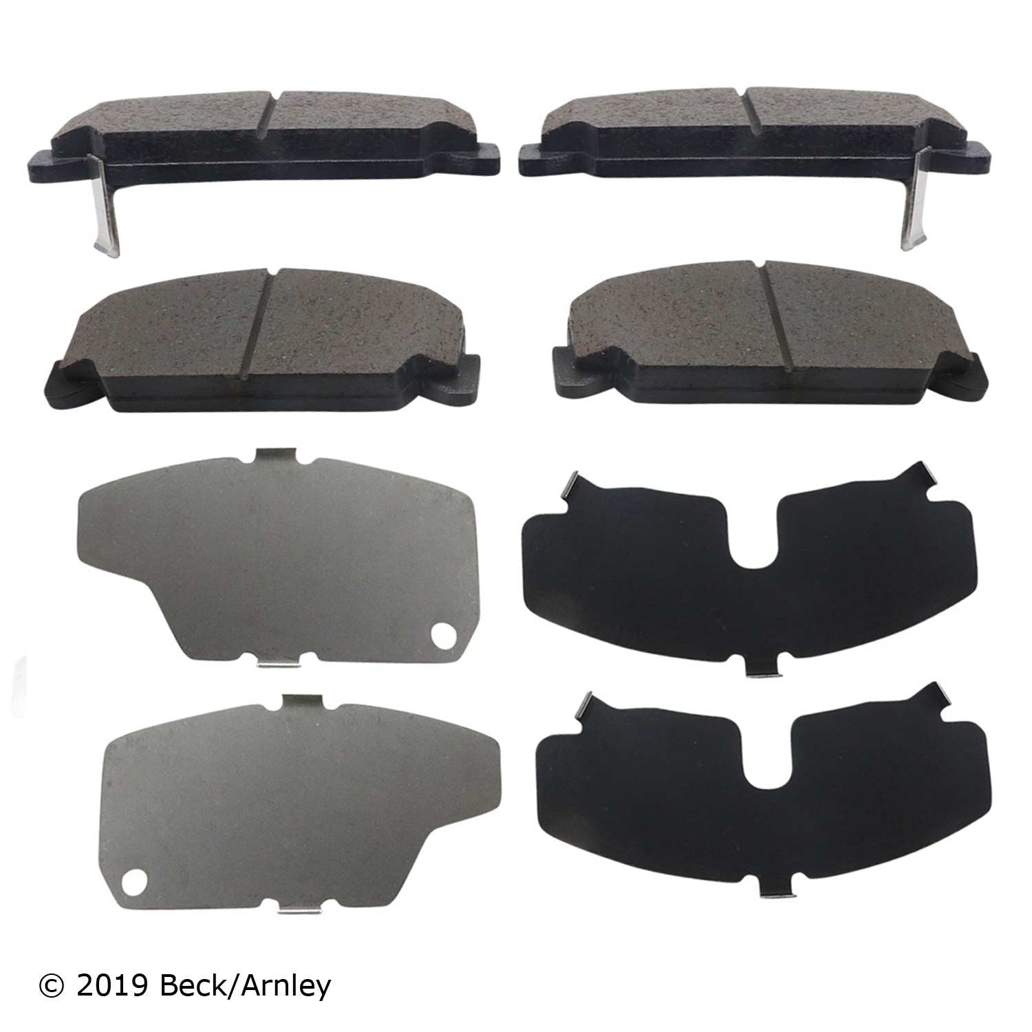 Beck/Arnley Disc Brake Pad Set 089-1252