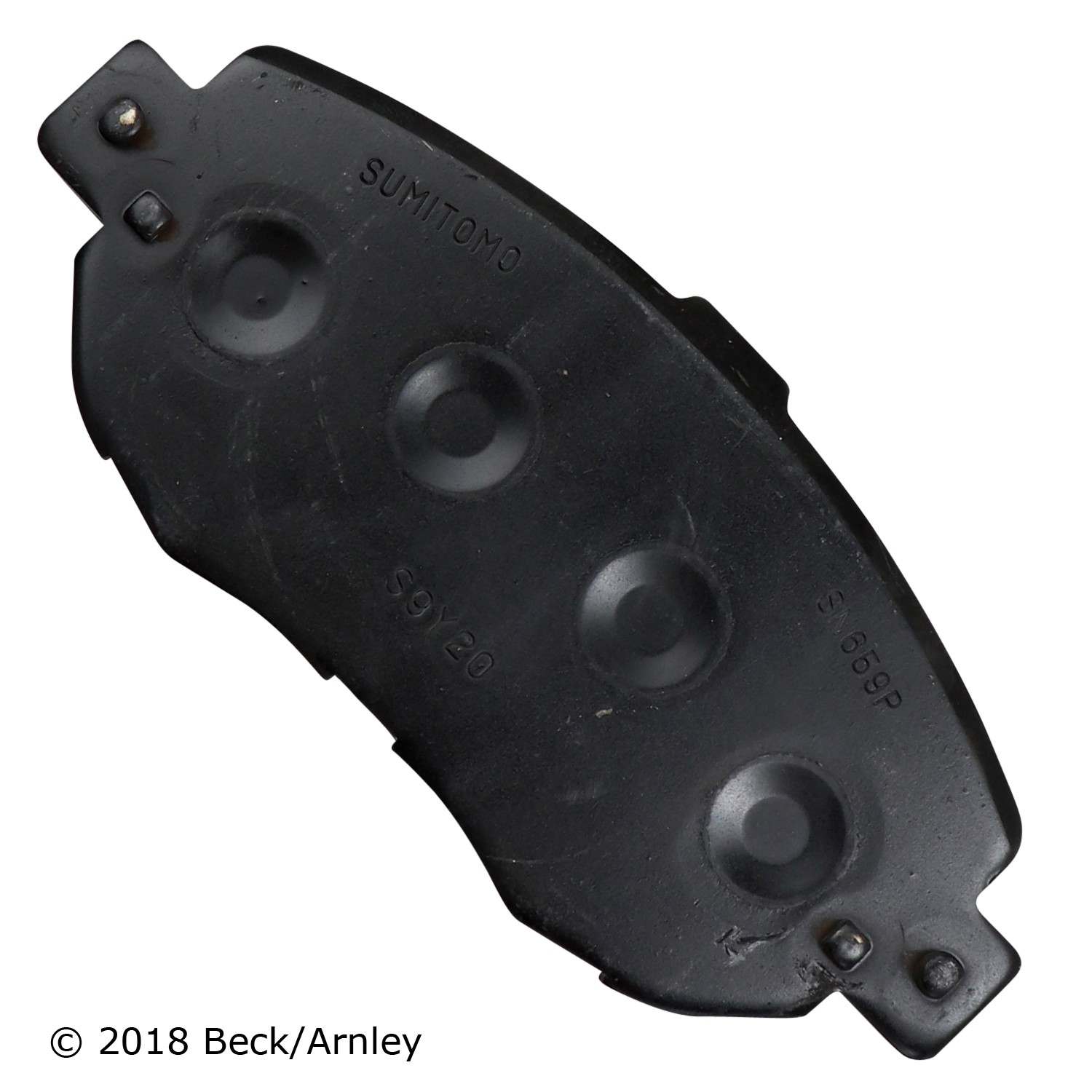 Beck/Arnley Disc Brake Pad Set 089-1506
