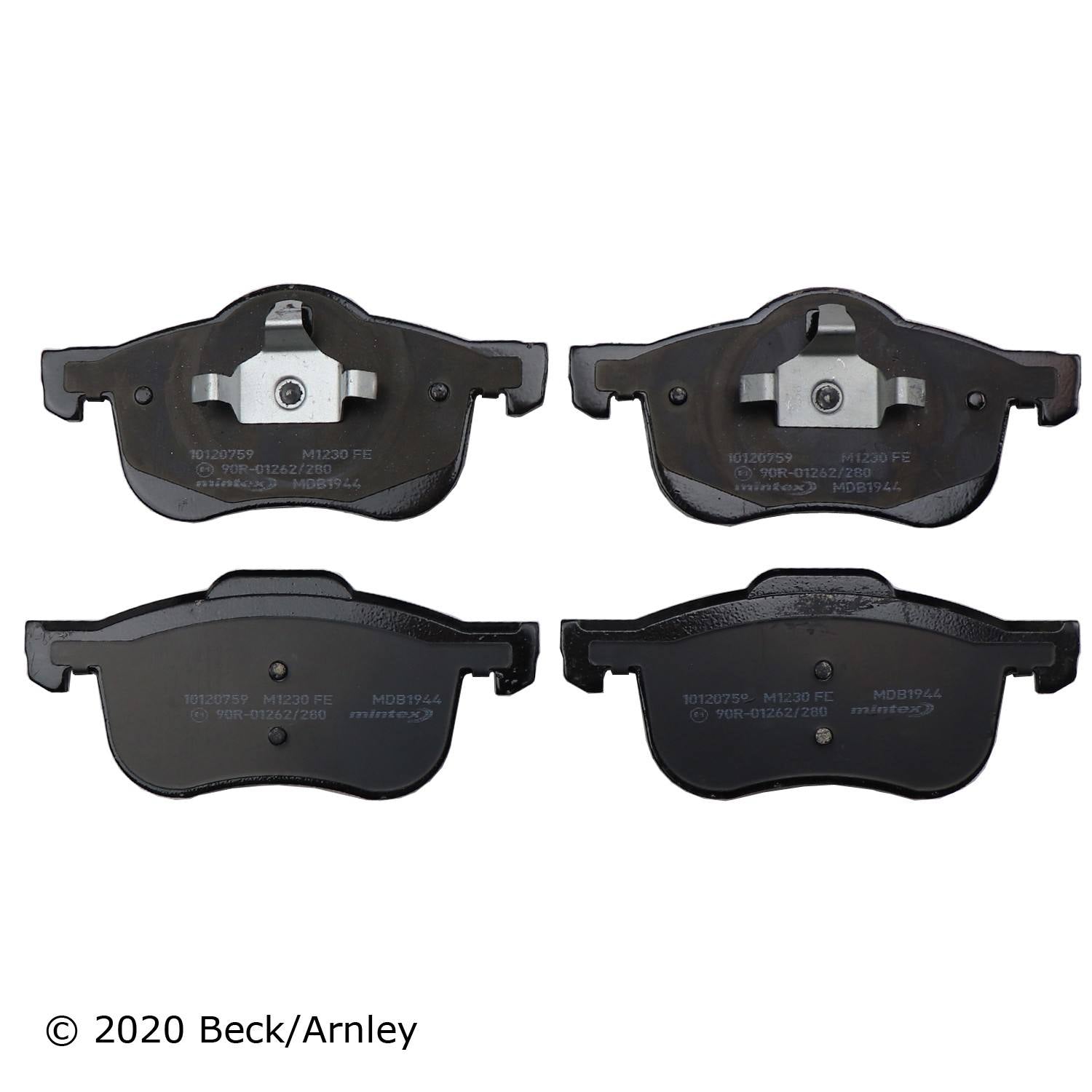 Beck/Arnley Disc Brake Pad Set 089-1615