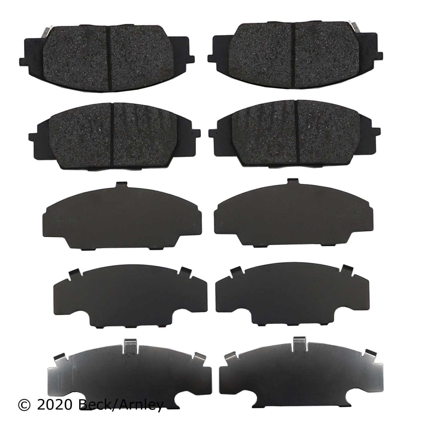 Beck/Arnley Disc Brake Pad Set 089-1639