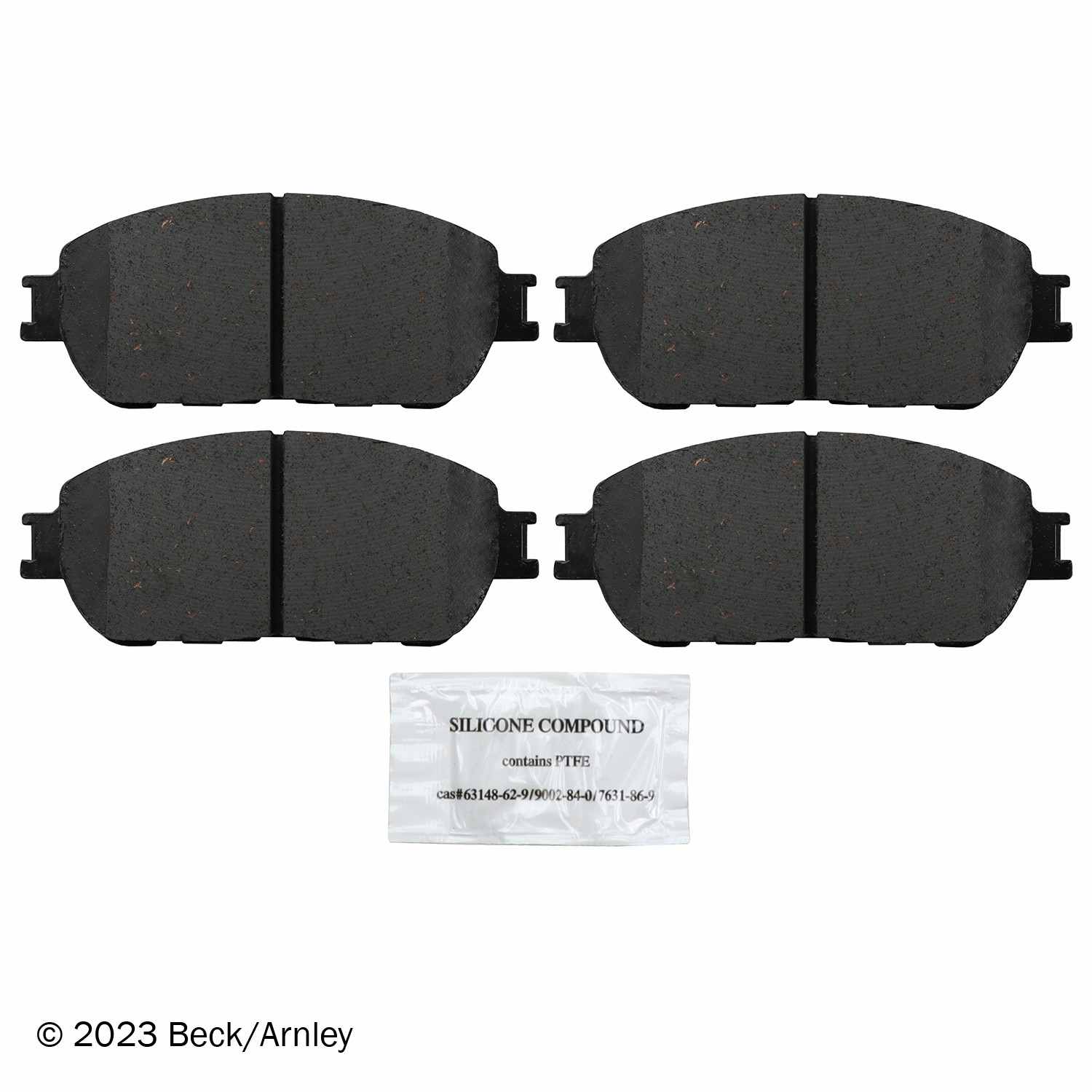 Beck/Arnley Disc Brake Pad Set 089-1679
