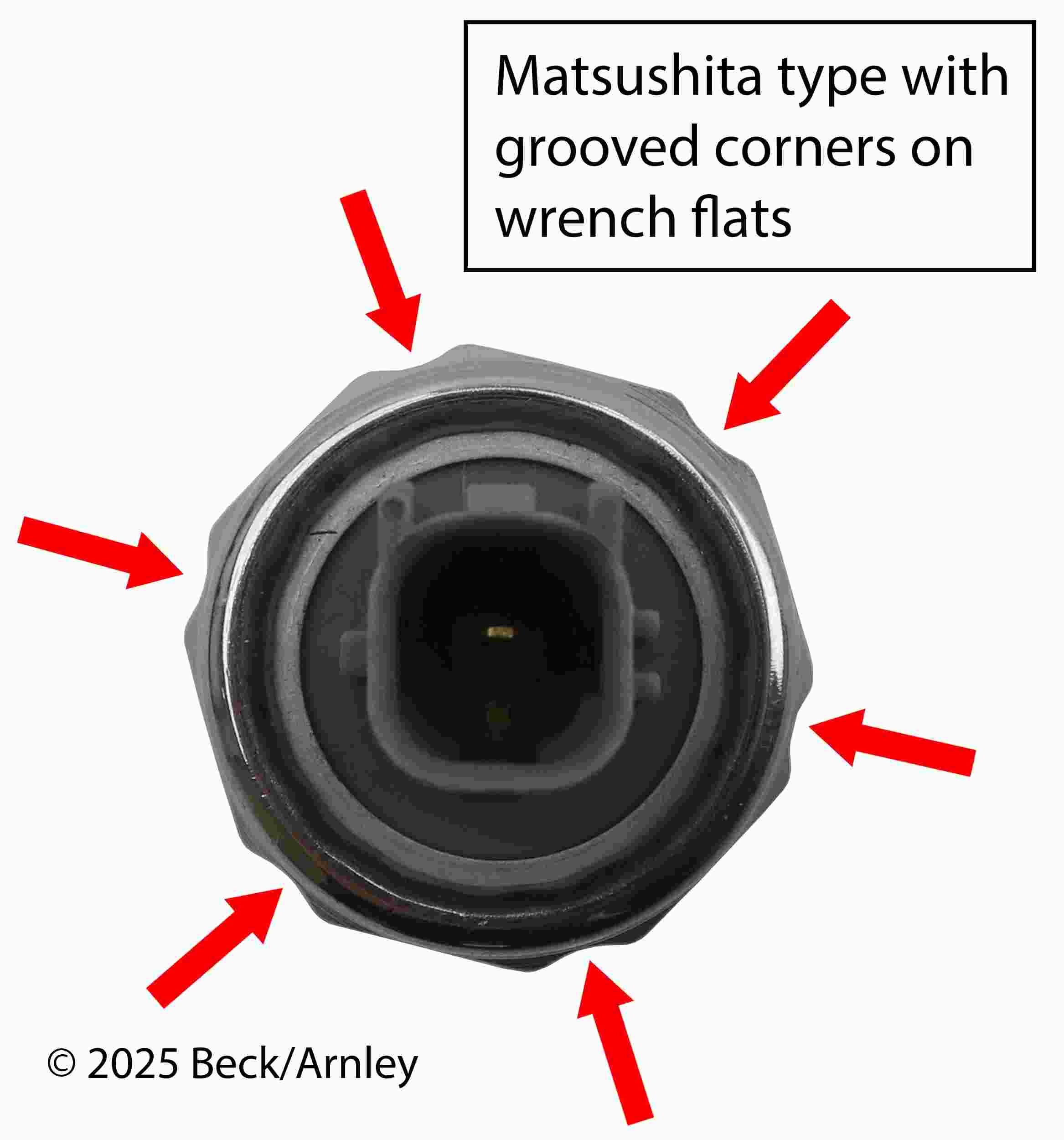 Beck/Arnley Ignition Knock (Detonation) Sensor 158-1648
