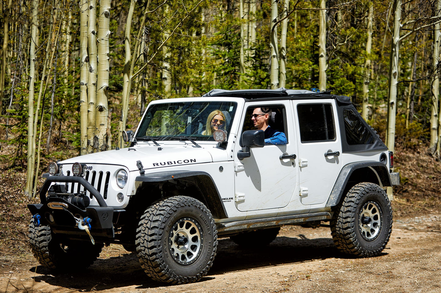 Bestop 07-18 Jeep Wrangler JK Ascent Soft Top Black 56825-35