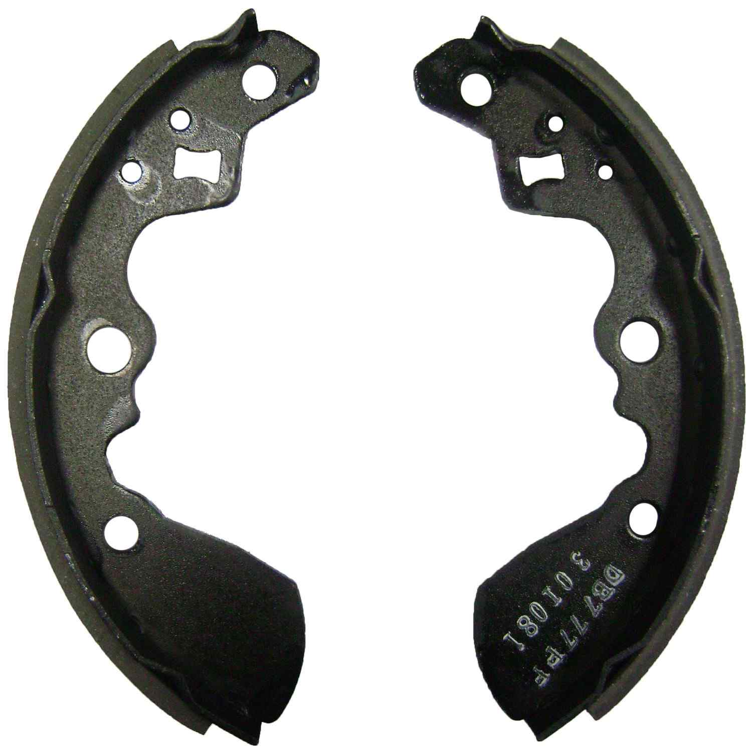 BENDIX PREMIUM BRAKE SHOES Drum Brake Shoe top view frsport 608