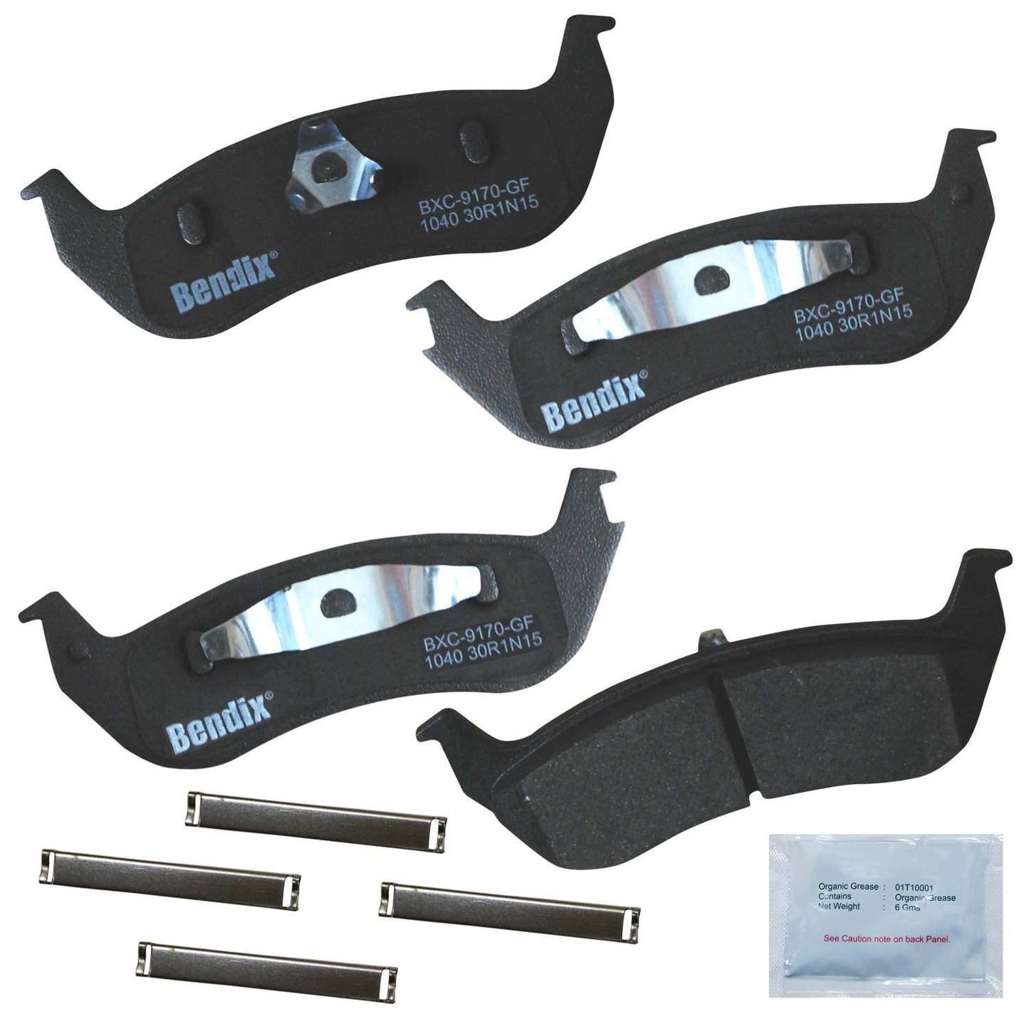 BENDIX PREMIUM COPPER FREE Disc Brake Pad Set CFC1040