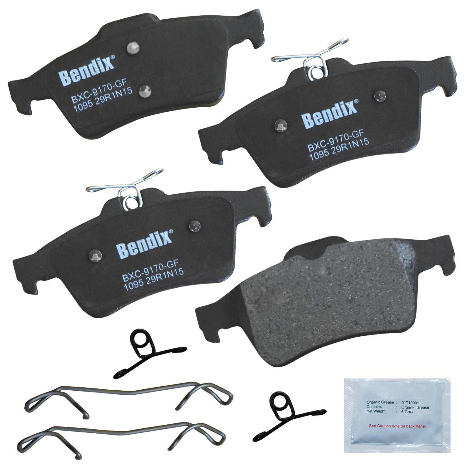 BENDIX PREMIUM COPPER FREE Disc Brake Pad Set CFC1095