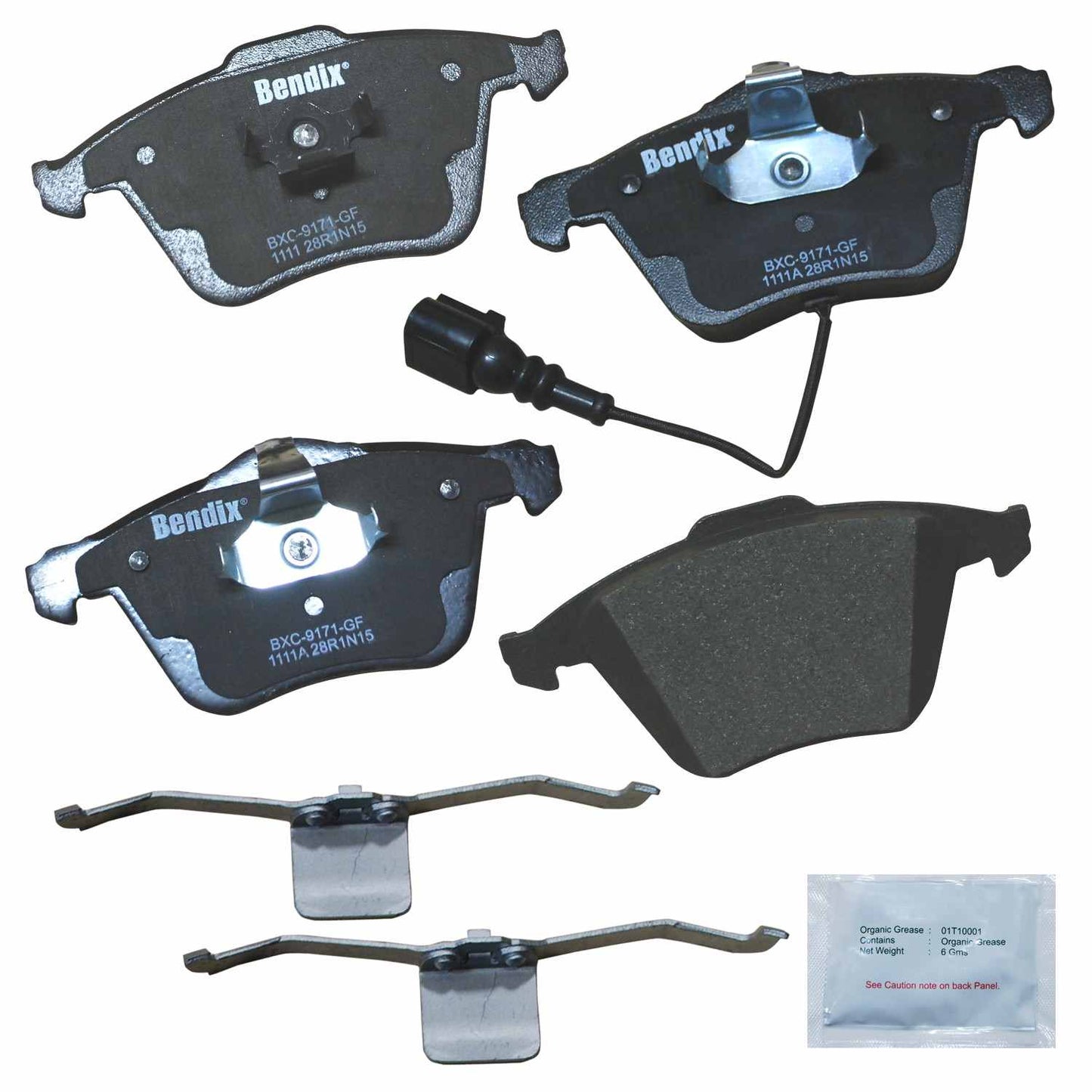 BENDIX PREMIUM COPPER FREE Disc Brake Pad Set CFC1111A