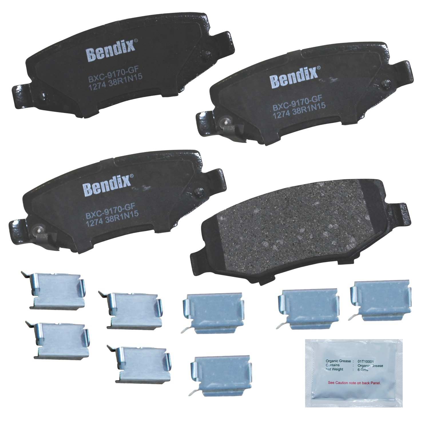 BENDIX PREMIUM COPPER FREE Disc Brake Pad Set CFC1274