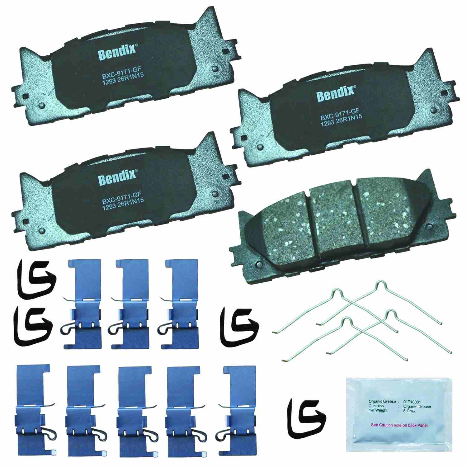 BENDIX PREMIUM COPPER FREE Disc Brake Pad Set CFC1293