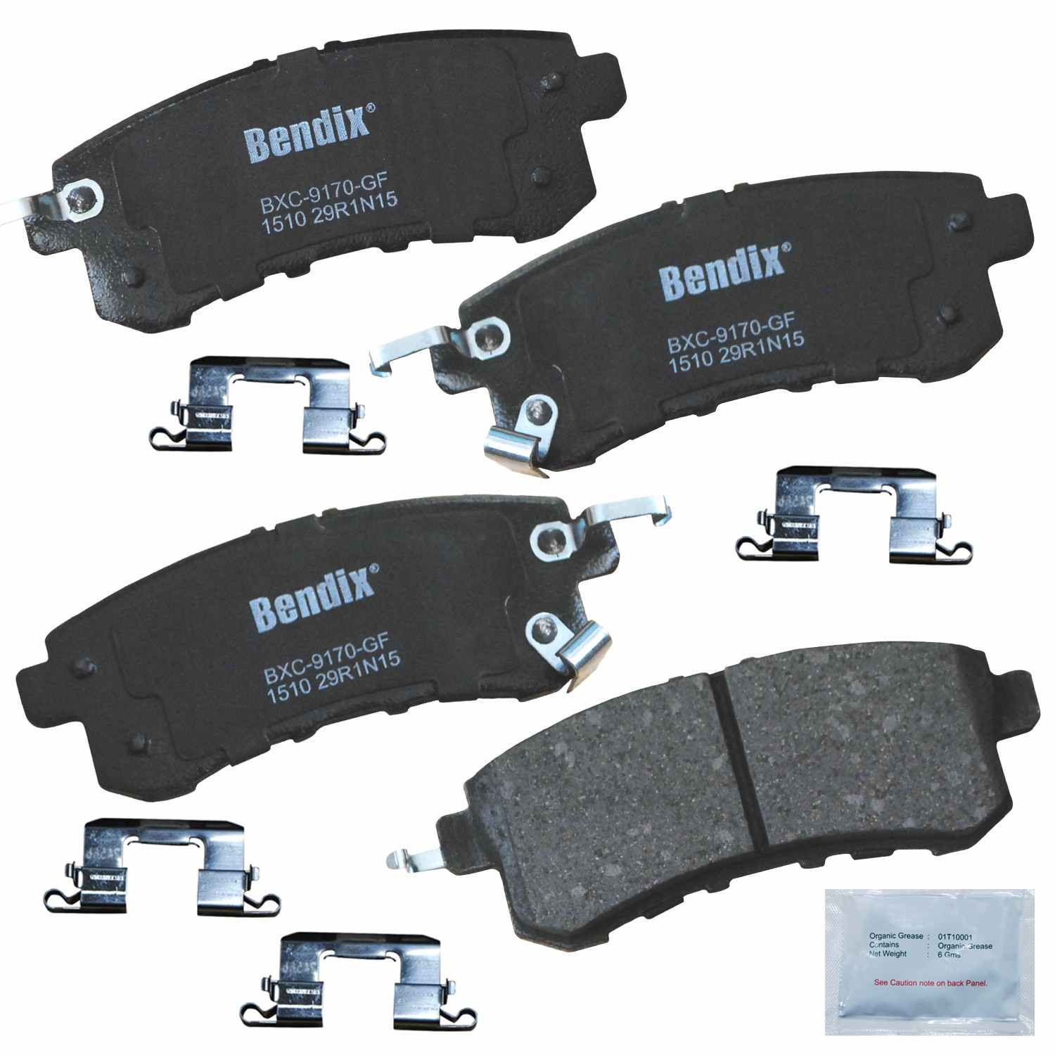 BENDIX PREMIUM COPPER FREE Disc Brake Pad Set CFC1510