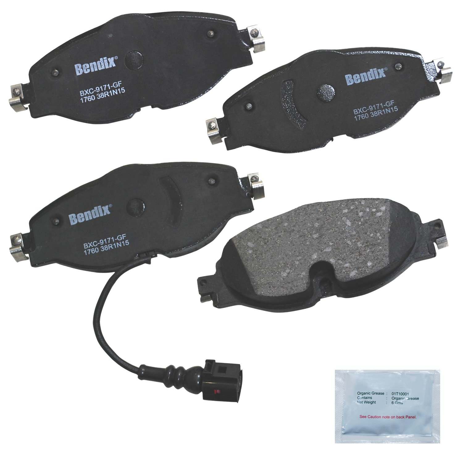 BENDIX PREMIUM COPPER FREE Disc Brake Pad Set CFC1760