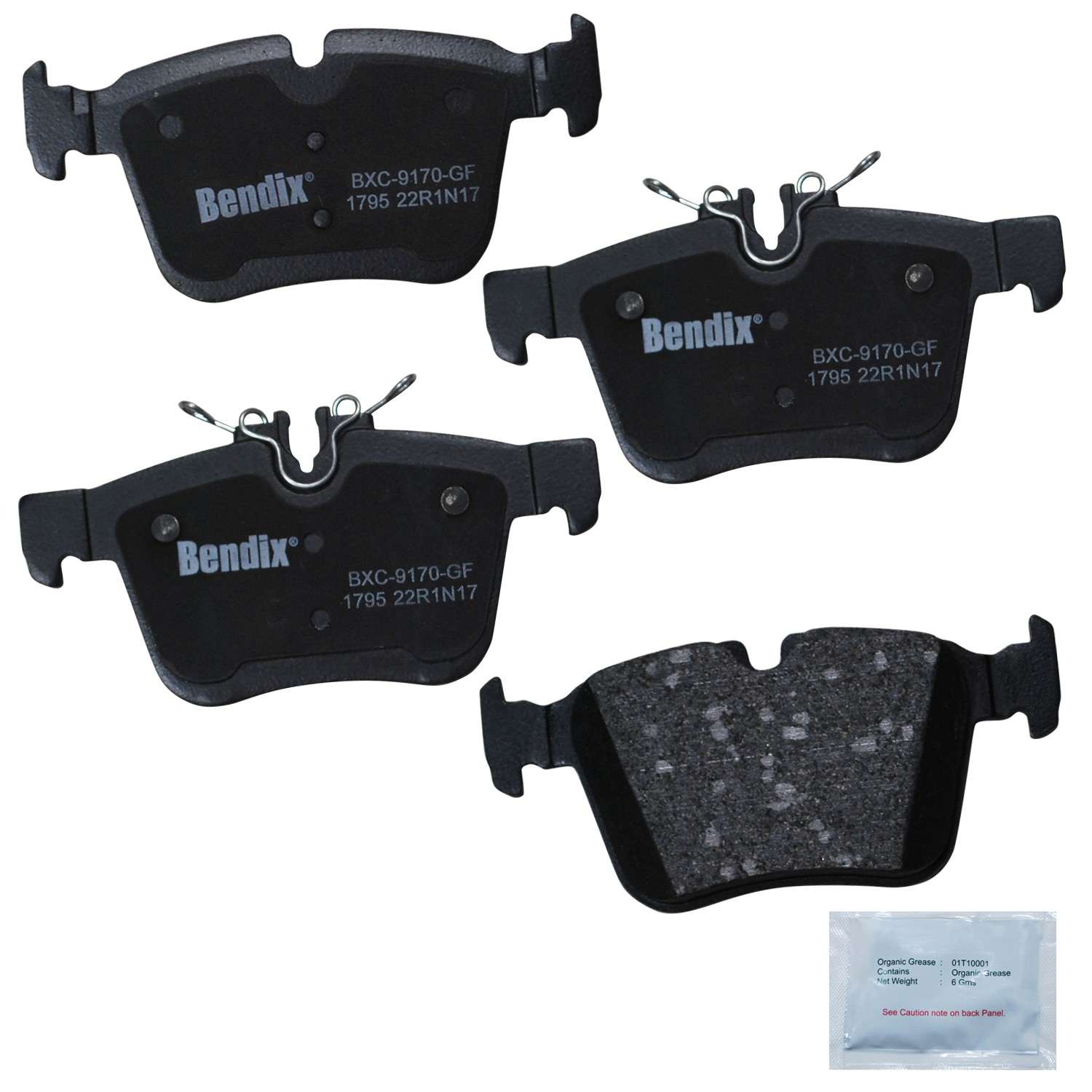 BENDIX PREMIUM COPPER FREE Disc Brake Pad Set CFC1795