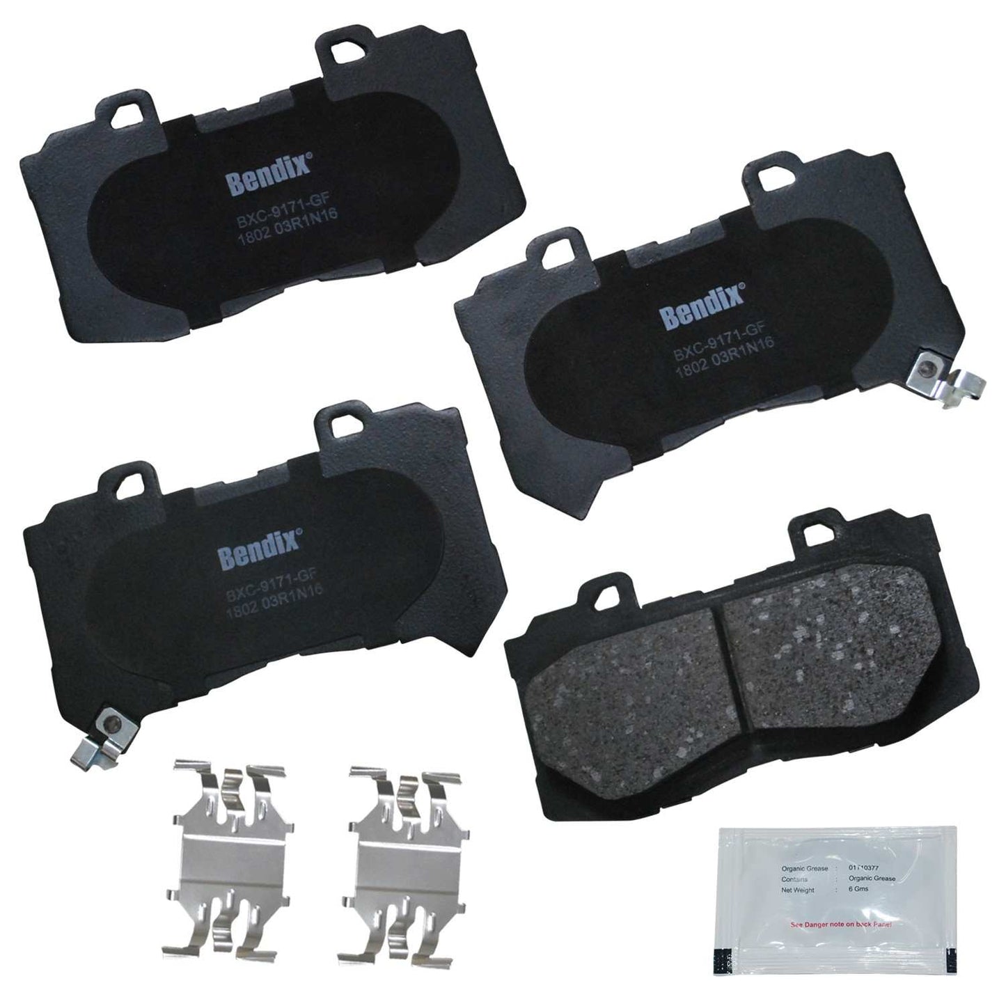 BENDIX PREMIUM COPPER FREE Disc Brake Pad Set CFC1802