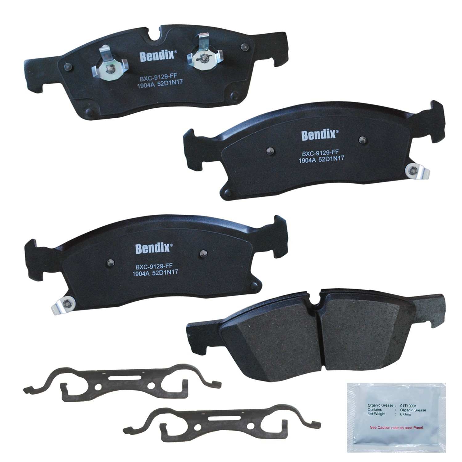 BENDIX PREMIUM COPPER FREE Disc Brake Pad Set CFC1904A