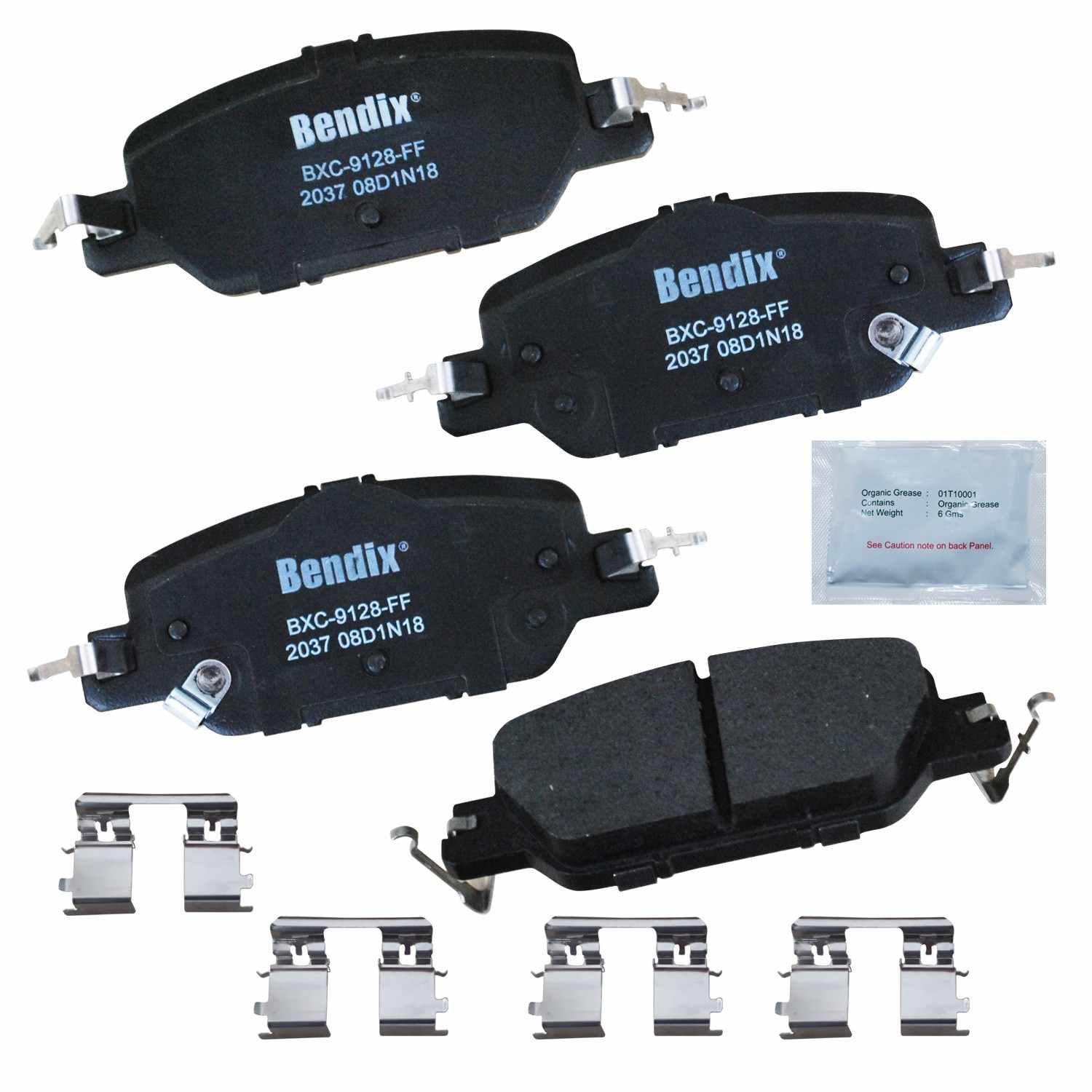 BENDIX PREMIUM COPPER FREE Disc Brake Pad Set CFC2037