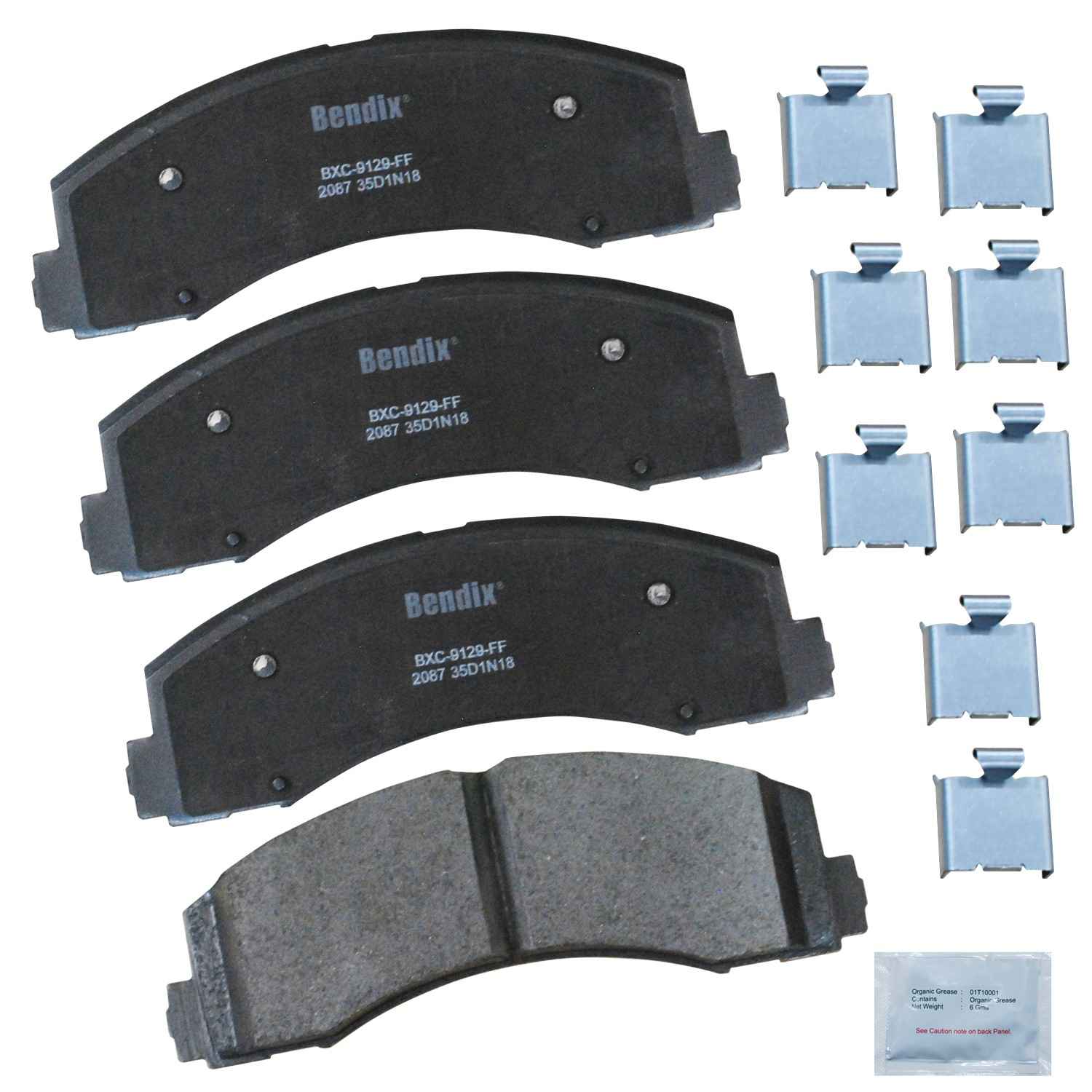 BENDIX PREMIUM COPPER FREE Disc Brake Pad Set CFC2087