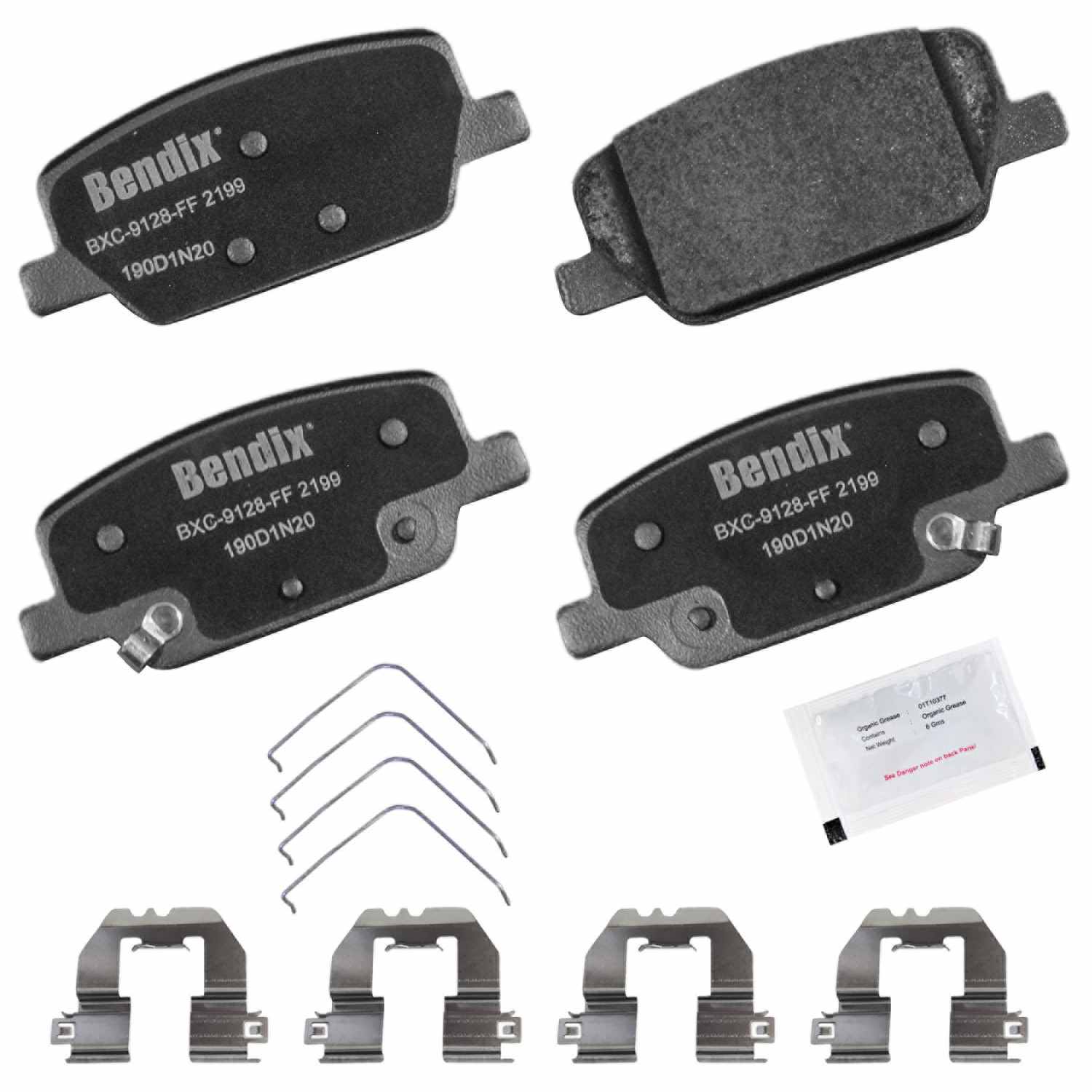 BENDIX PREMIUM COPPER FREE Disc Brake Pad Set CFC2199