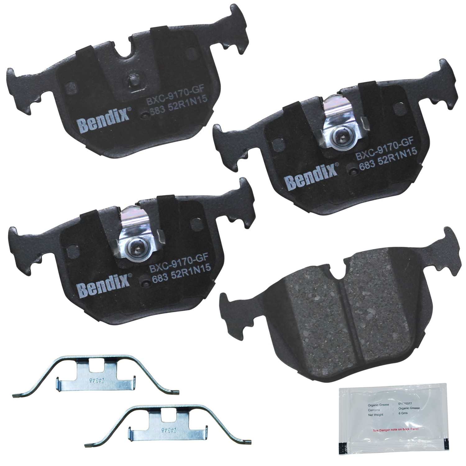 BENDIX PREMIUM COPPER FREE Disc Brake Pad Set CFC683