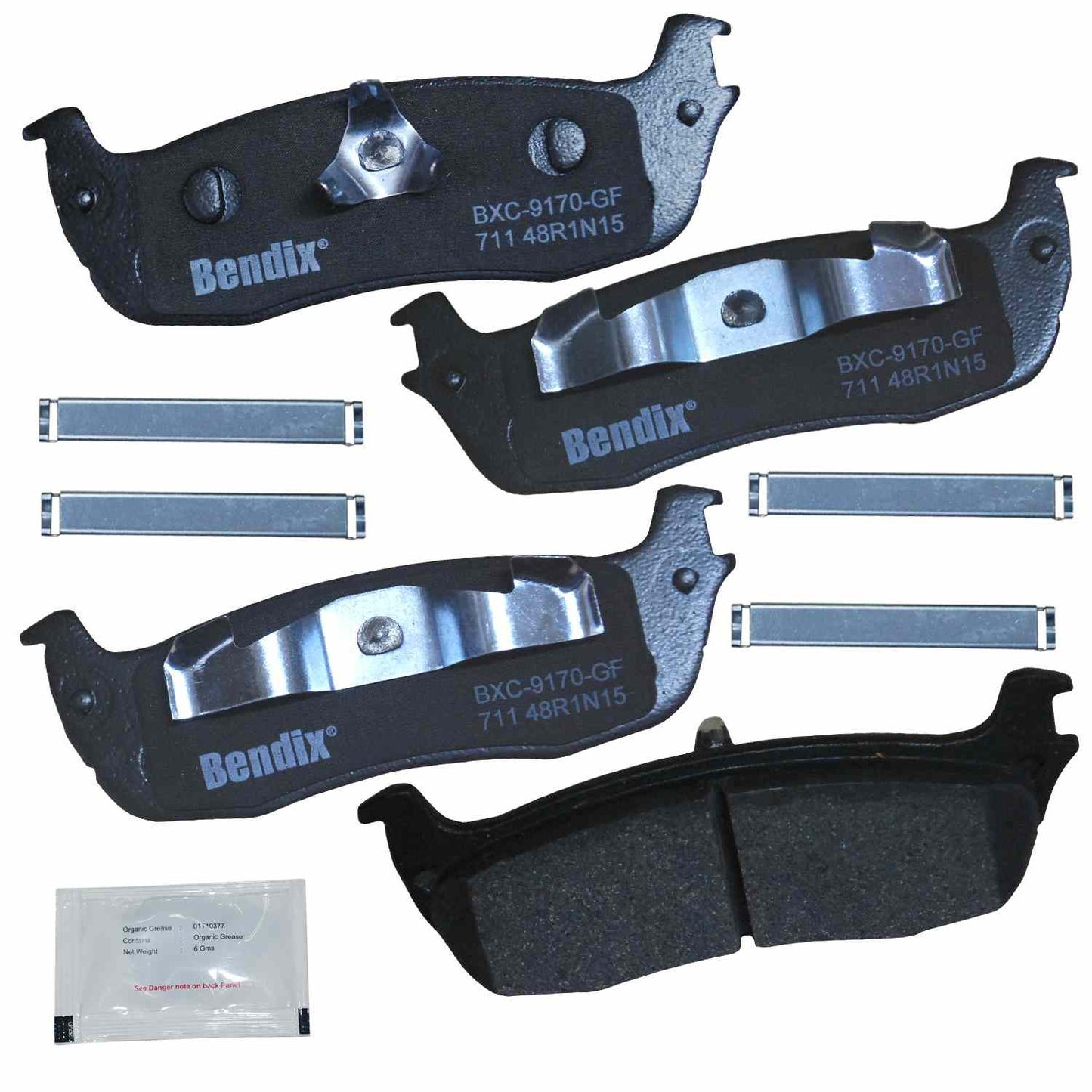 BENDIX PREMIUM COPPER FREE Disc Brake Pad Set CFC711