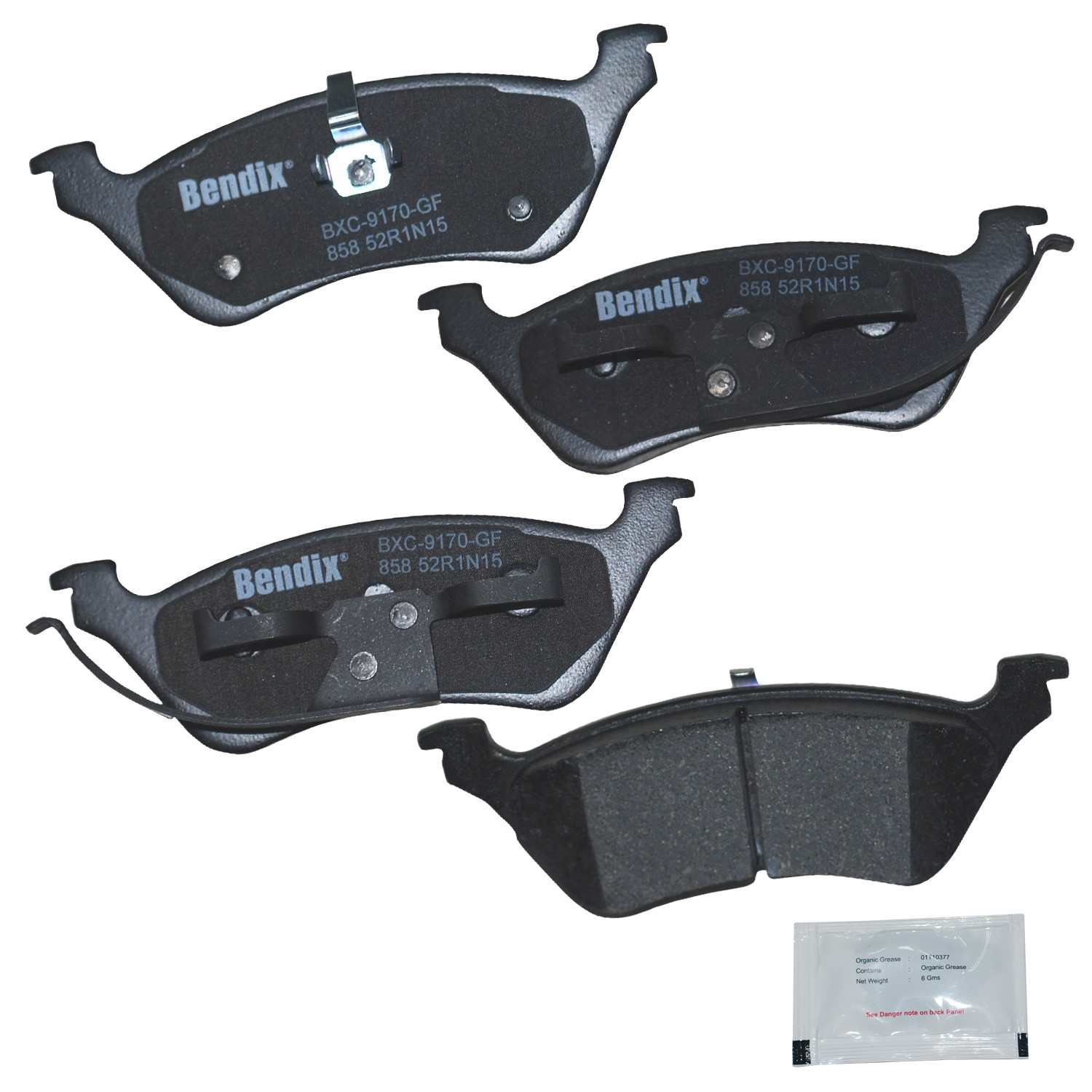 BENDIX PREMIUM COPPER FREE Disc Brake Pad Set CFC858
