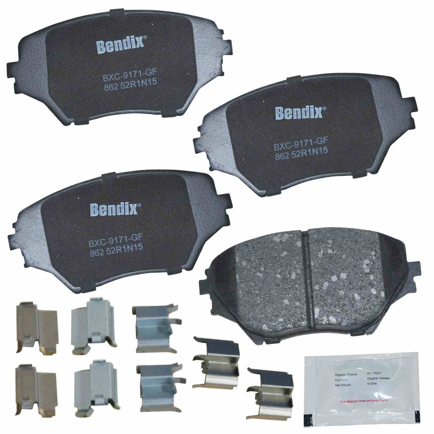 BENDIX PREMIUM COPPER FREE Disc Brake Pad Set CFC862