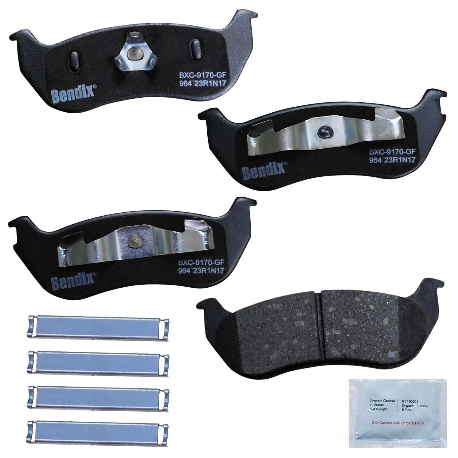 BENDIX PREMIUM COPPER FREE Disc Brake Pad Set CFC964