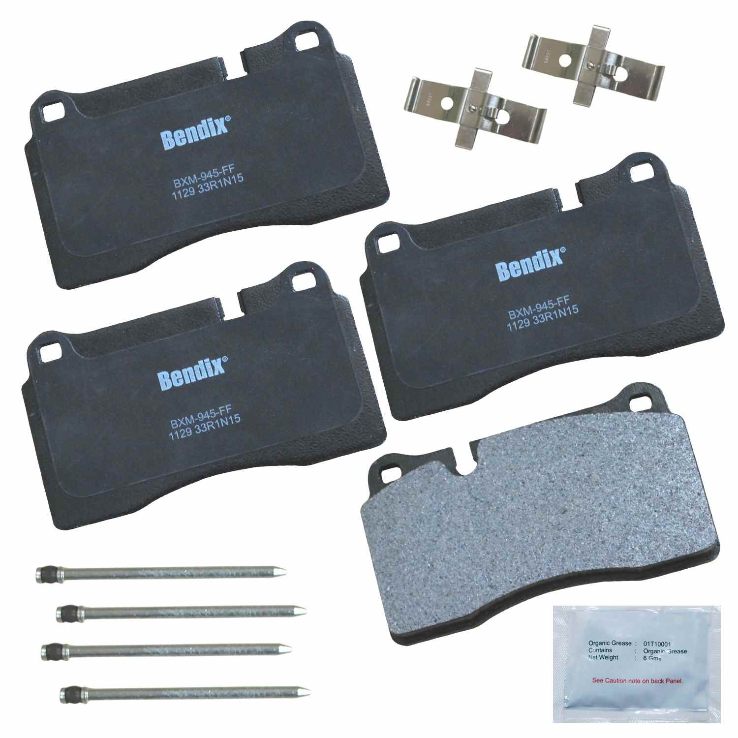 BENDIX PREMIUM COPPER FREE Disc Brake Pad Set CFM1129